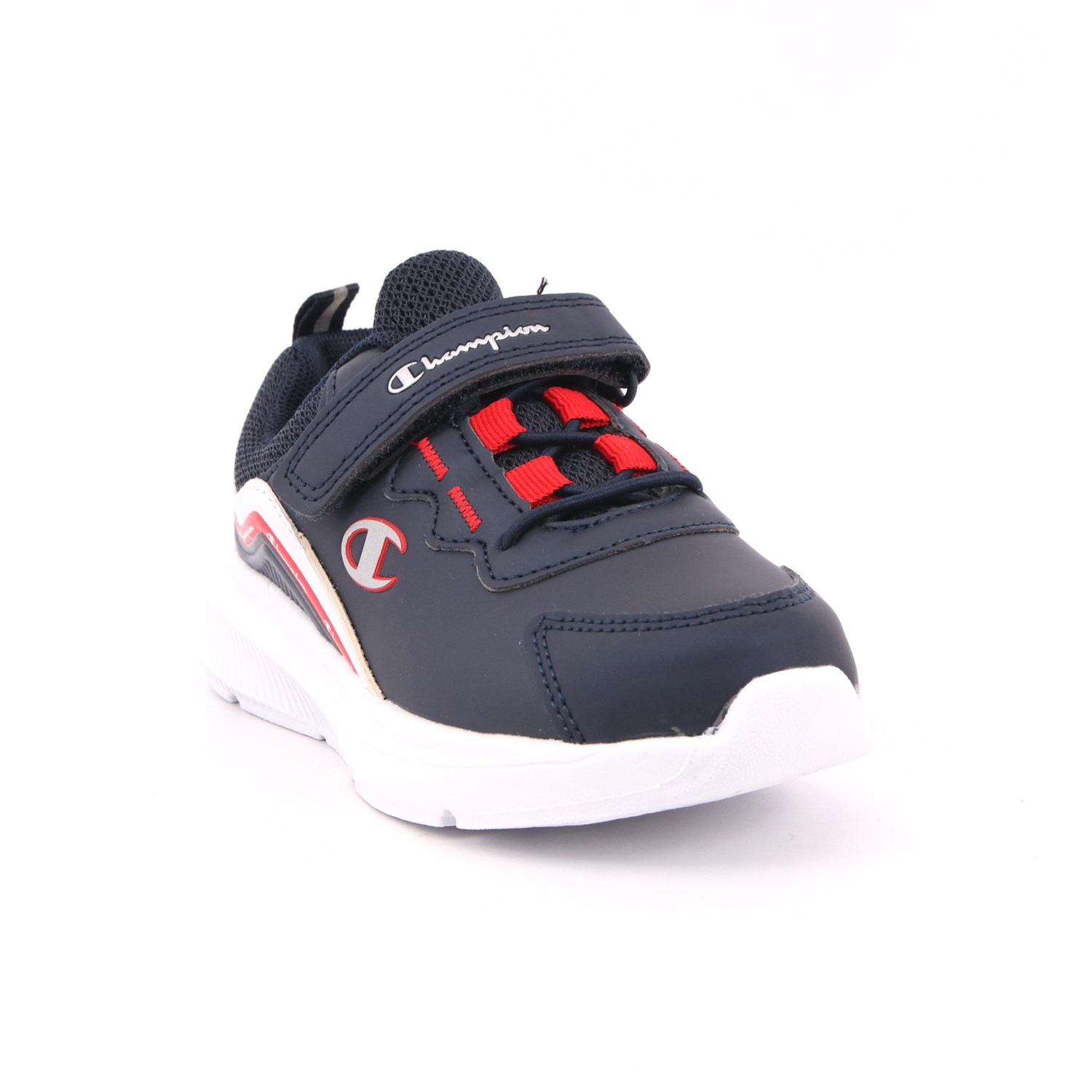 Scarpa Strappi + Elastico Champion Bambino Nero Scarpa Strappi + Elastico Champion Bambino Nero Scarpe 776 - S32215