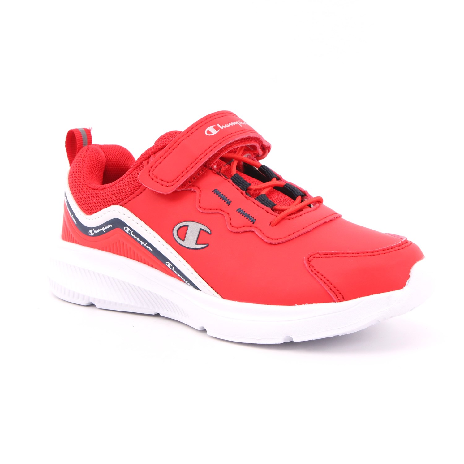 Scarpa Strappi + Elastico Champion Bambino Rosso Scarpa Strappi + Elastico Champion Bambino Rosso Scarpe 777 - S32215