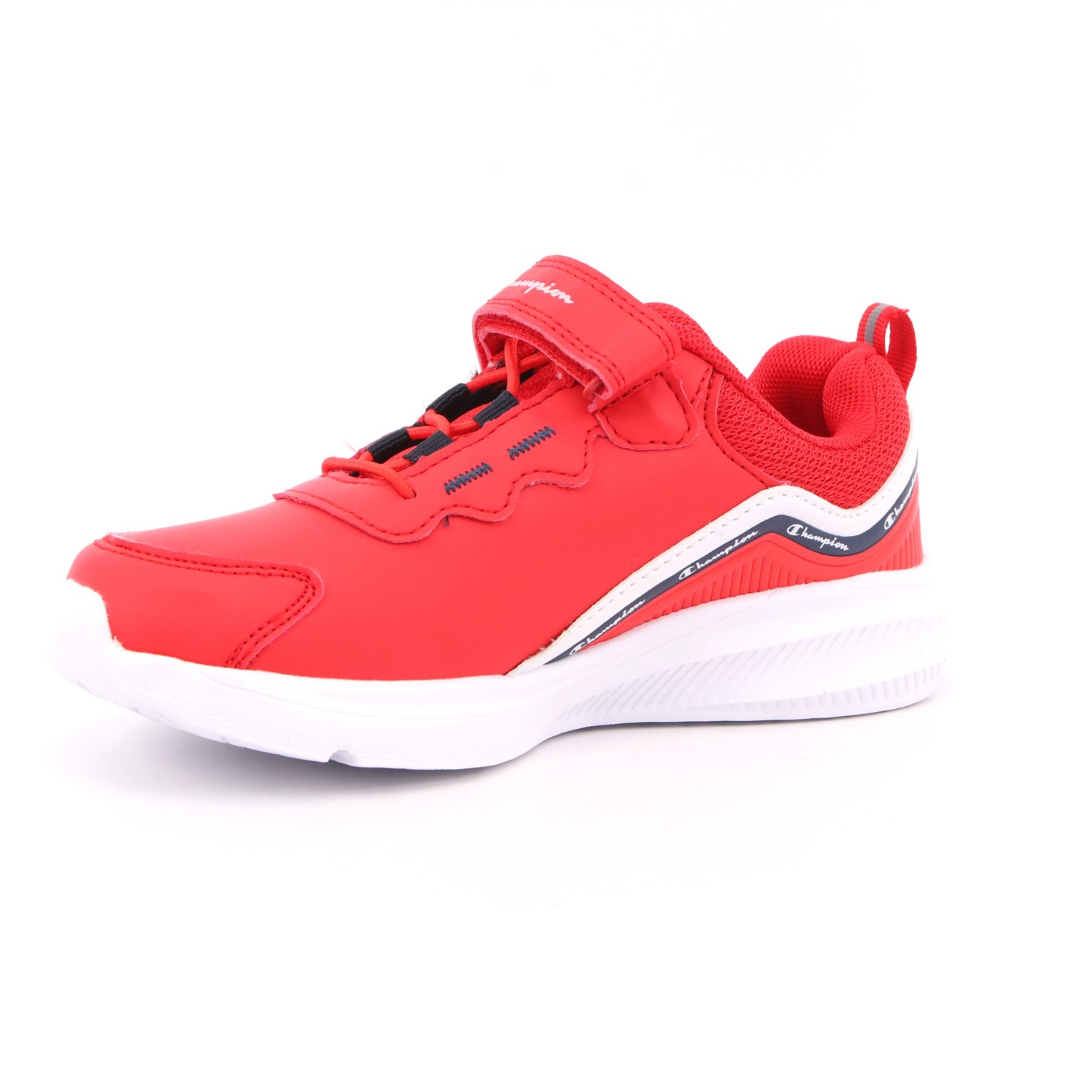 Scarpa Strappi + Elastico Champion Bambino Rosso Scarpa Strappi + Elastico Champion Bambino Rosso Scarpe 777 - S32215