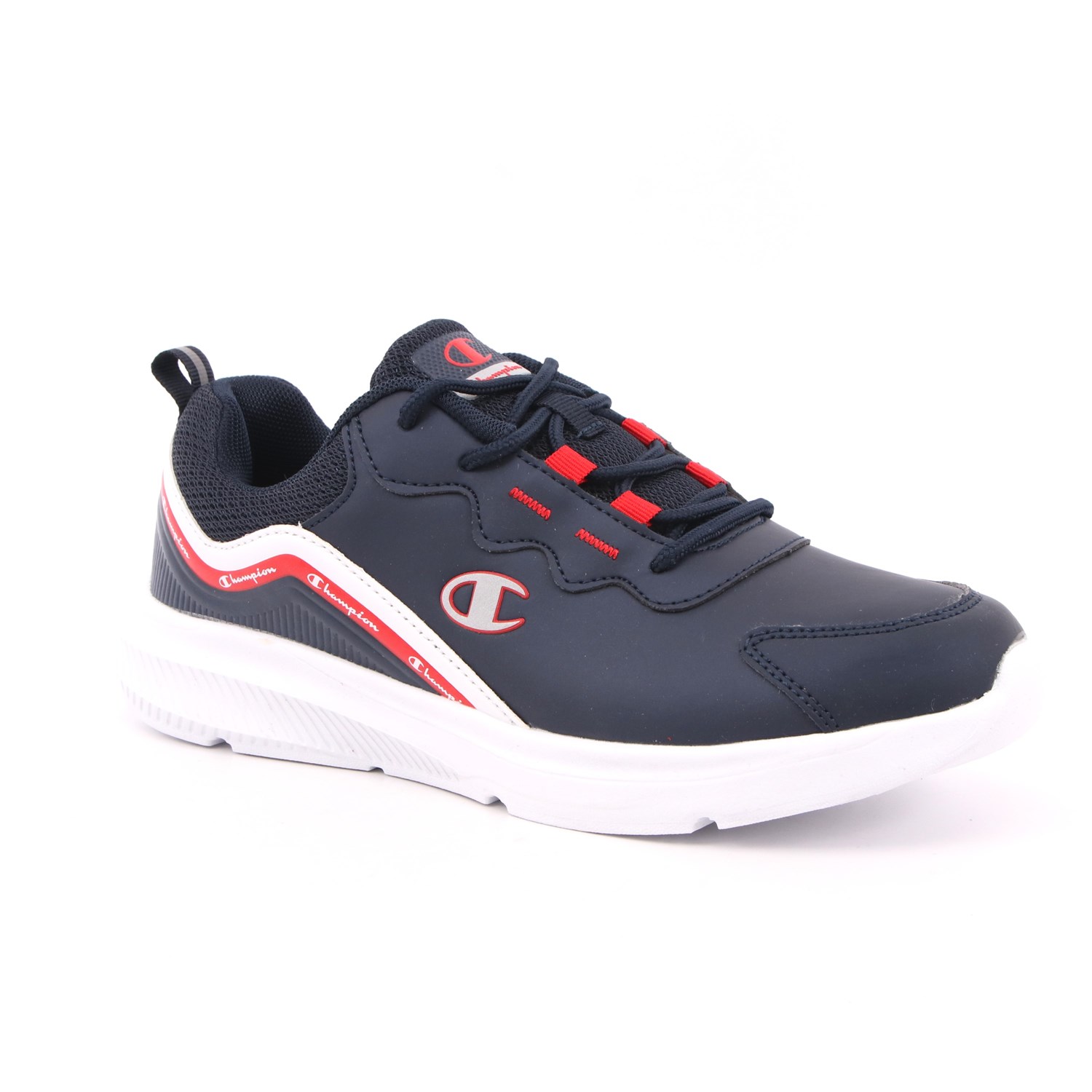 Scarpa Allacciata Champion Bambino Blu Scarpa Allacciata Champion Bambino Blu Scarpe 778 - S32216