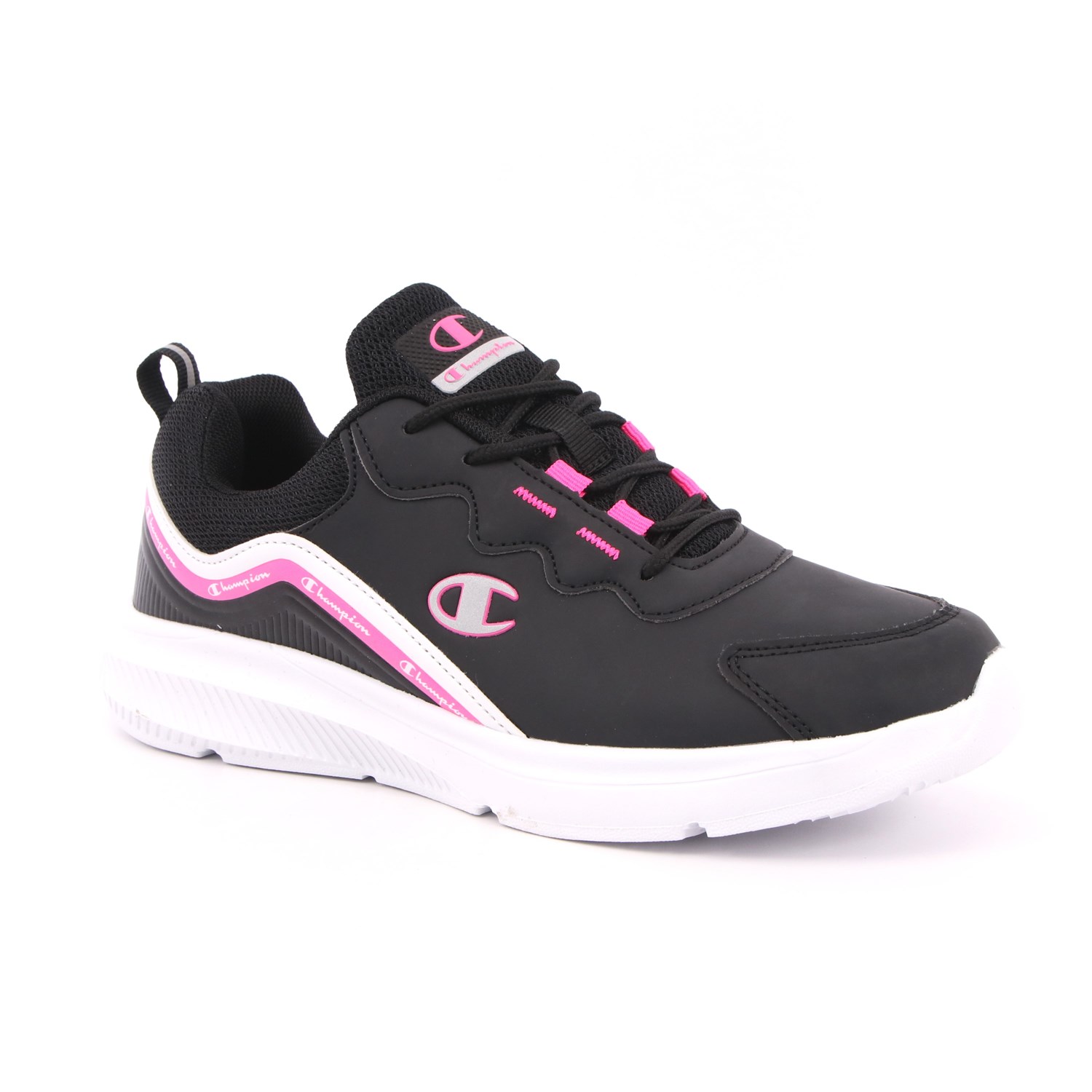 Scarpa Allacciata Champion Bambina Nero Scarpa Allacciata Champion Bambina Nero Scarpe 779 - S32224