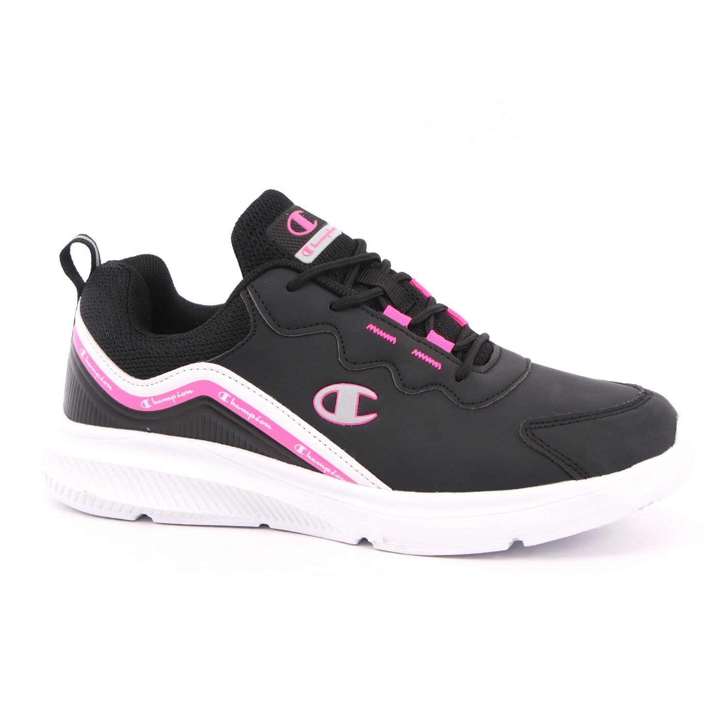 Scarpa Allacciata Champion Bambina Nero Scarpa Allacciata Champion Bambina Nero Scarpe 779 - S32224