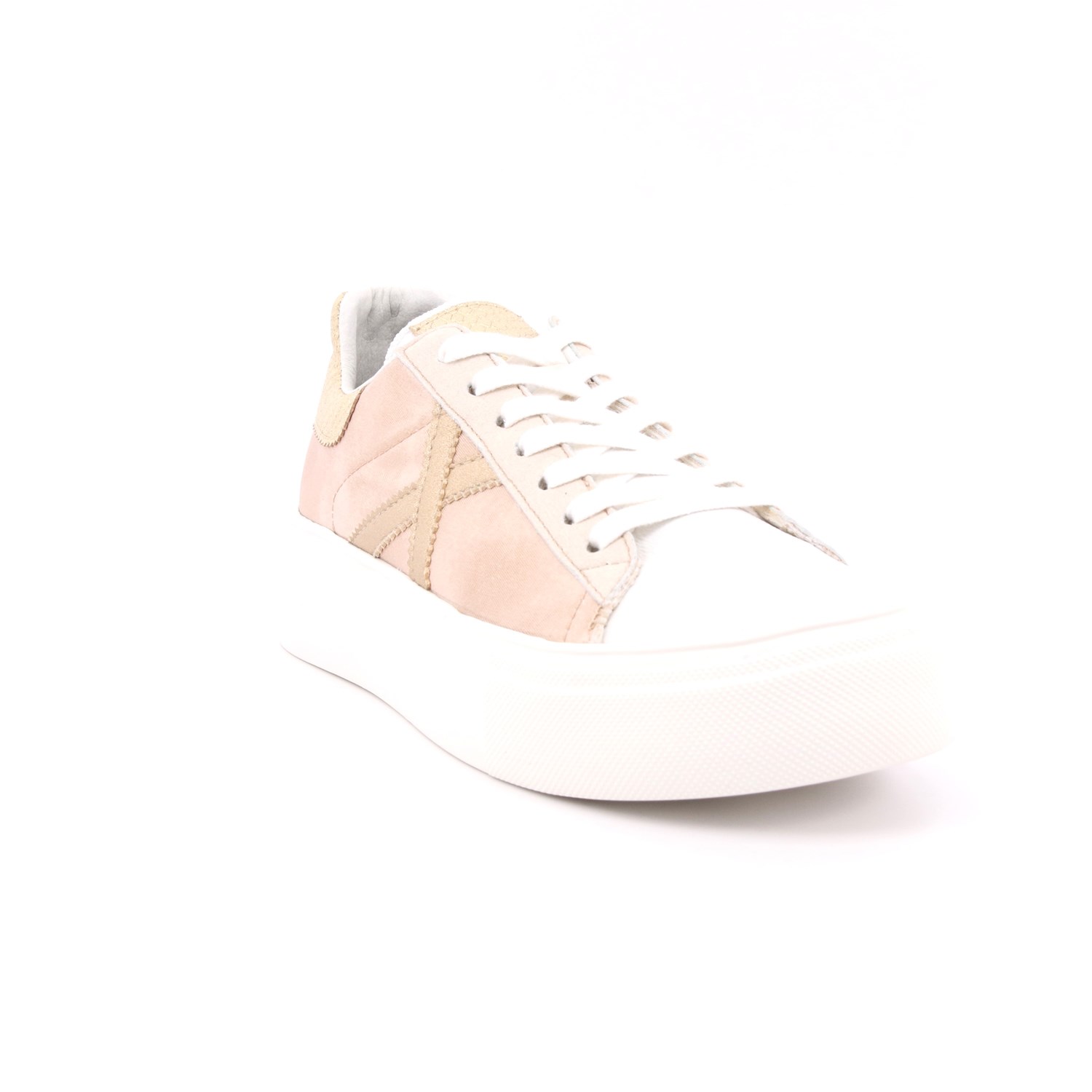 Scarpa Allacciata Munich Donna Beige Scarpa Allacciata Munich Donna Beige Scarpe 121 - 8085033