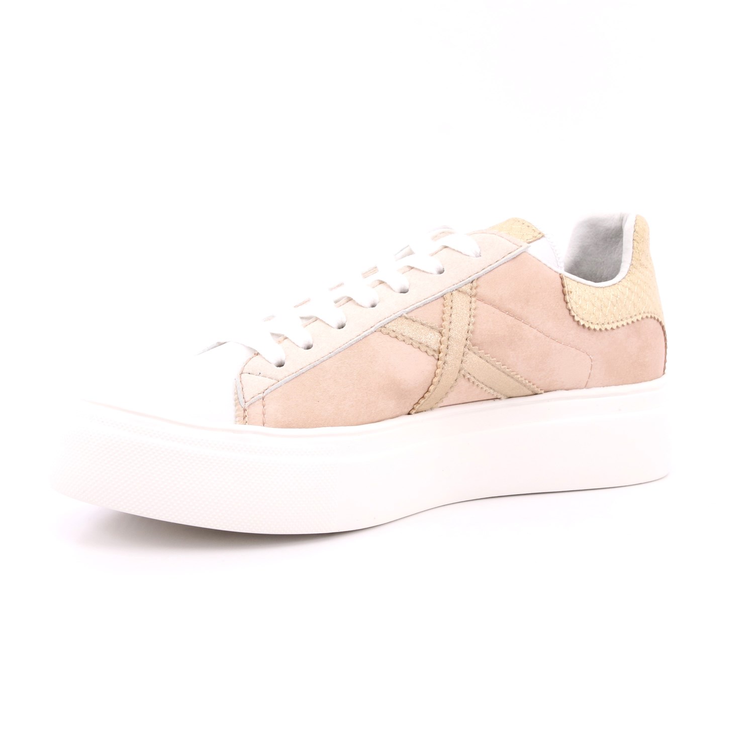 Scarpa Allacciata Munich Donna Beige Scarpa Allacciata Munich Donna Beige Scarpe 121 - 8085033