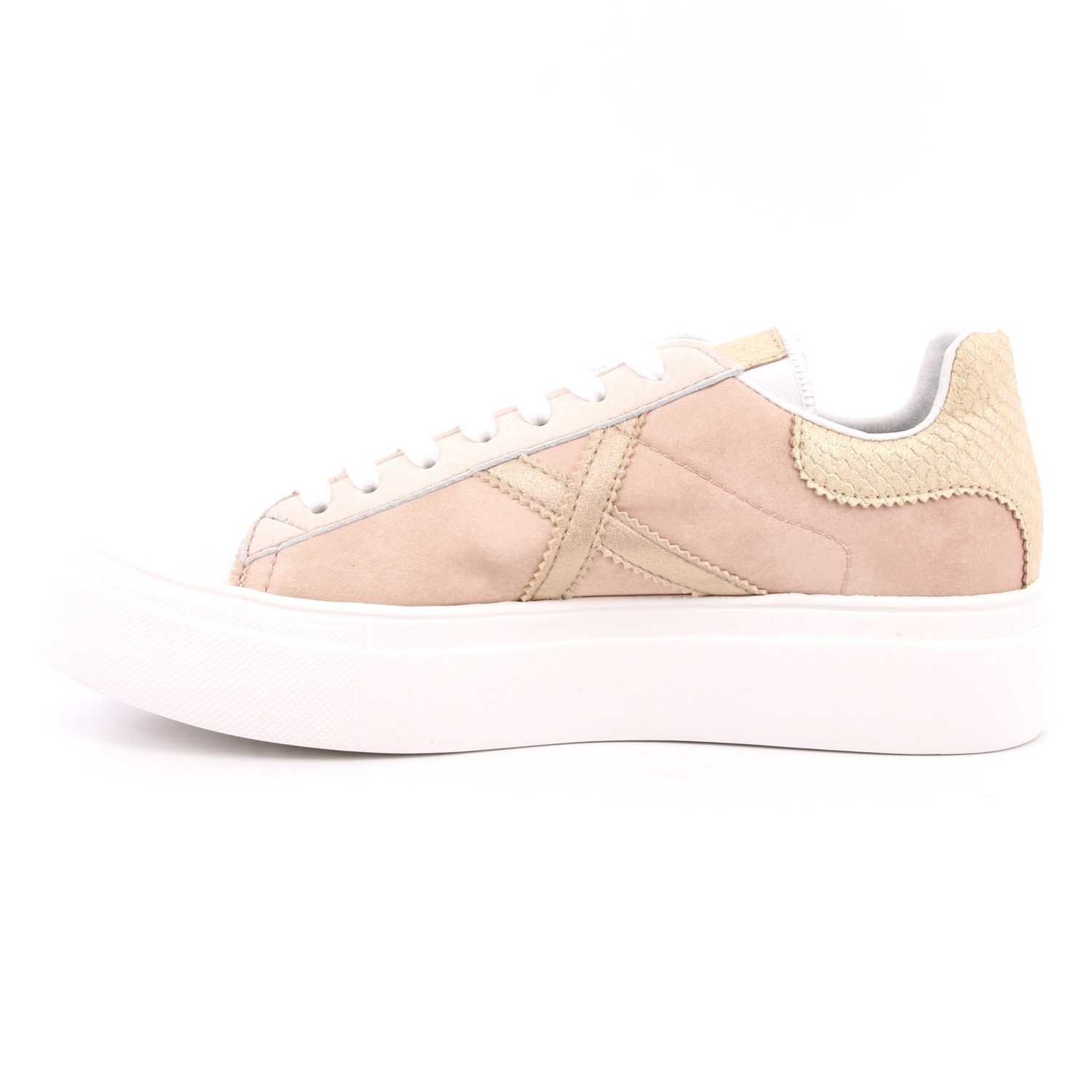 Scarpa Allacciata Munich Donna Beige Scarpa Allacciata Munich Donna Beige Scarpe 121 - 8085033