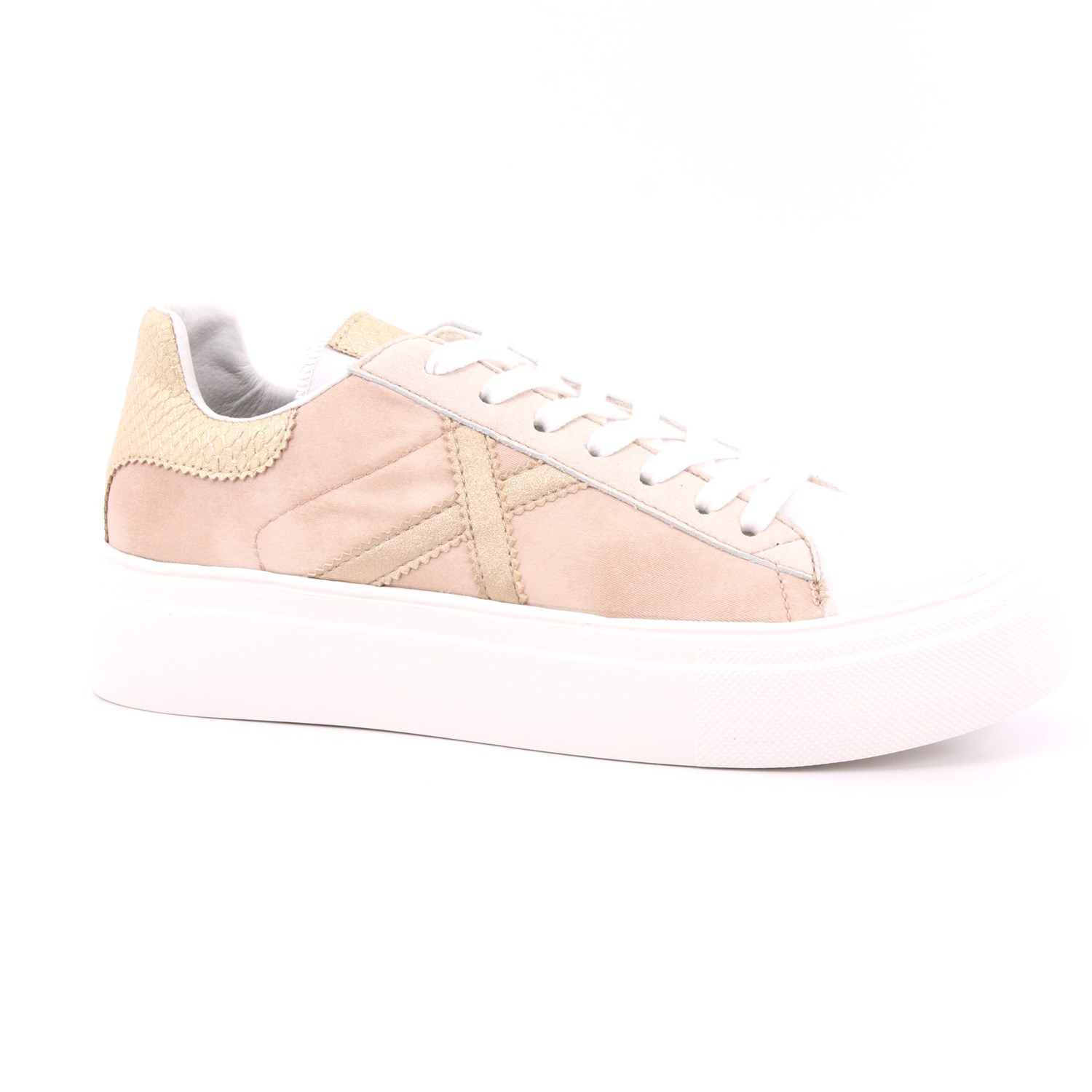 Scarpa Allacciata Munich Donna Beige Scarpa Allacciata Munich Donna Beige Scarpe 121 - 8085033