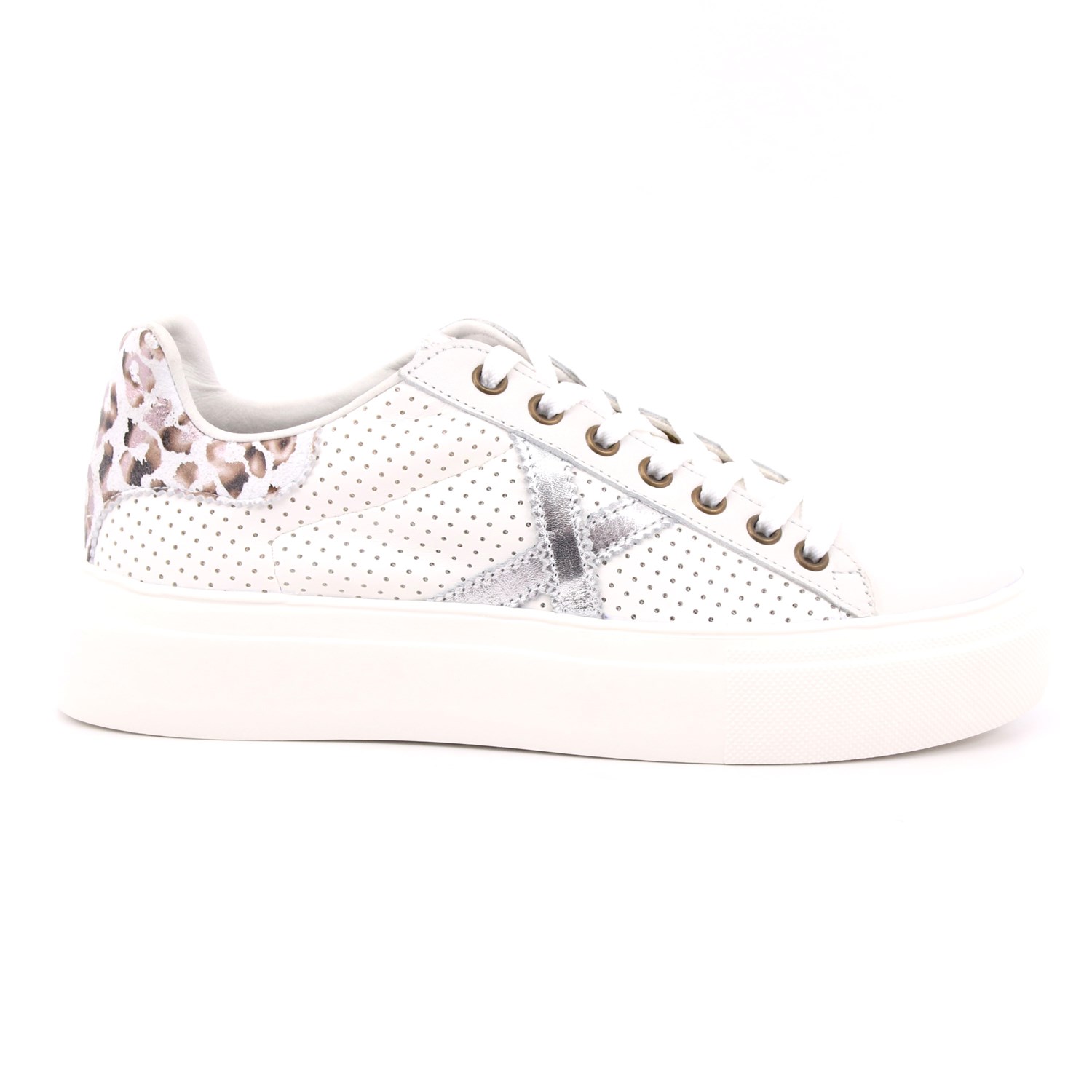 Scarpa Allacciata Munich Donna Bianco Scarpa Allacciata Munich Donna Bianco Scarpe 122 - 8085023