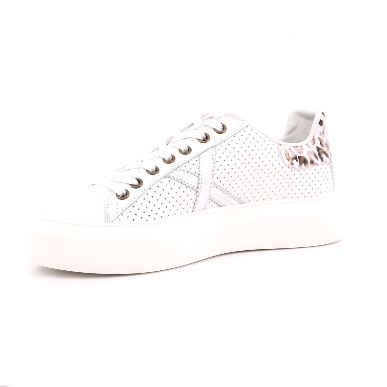 Scarpa Allacciata Munich Donna Bianco Scarpa Allacciata Munich Donna Bianco Scarpe 122 - 8085023