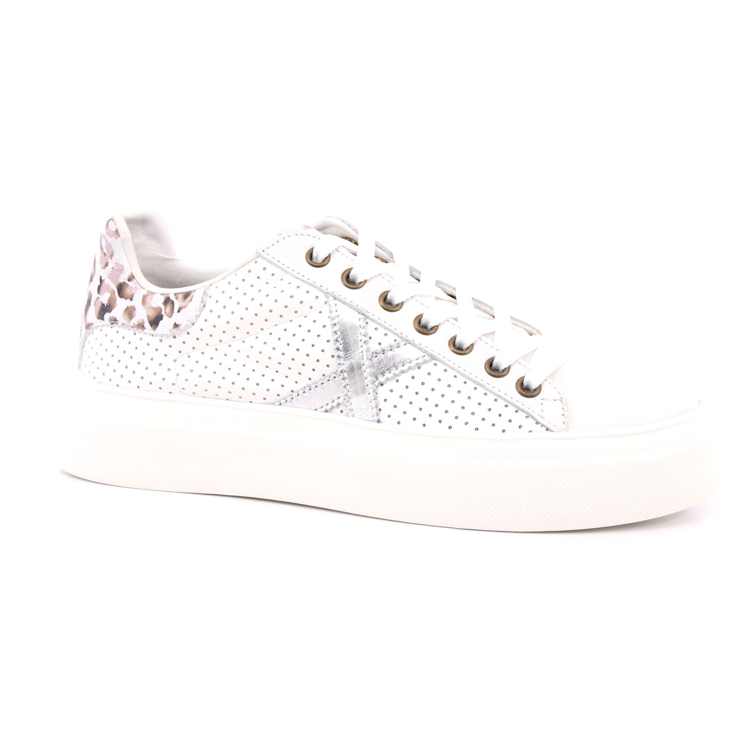 Scarpa Allacciata Munich Donna Bianco Scarpa Allacciata Munich Donna Bianco Scarpe 122 - 8085023