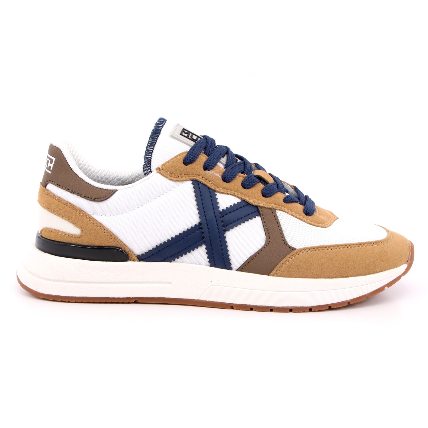 Scarpa Allacciata Munich Uomo Bianco Scarpa Allacciata Munich Uomo Bianco Scarpe 126 - 8904034