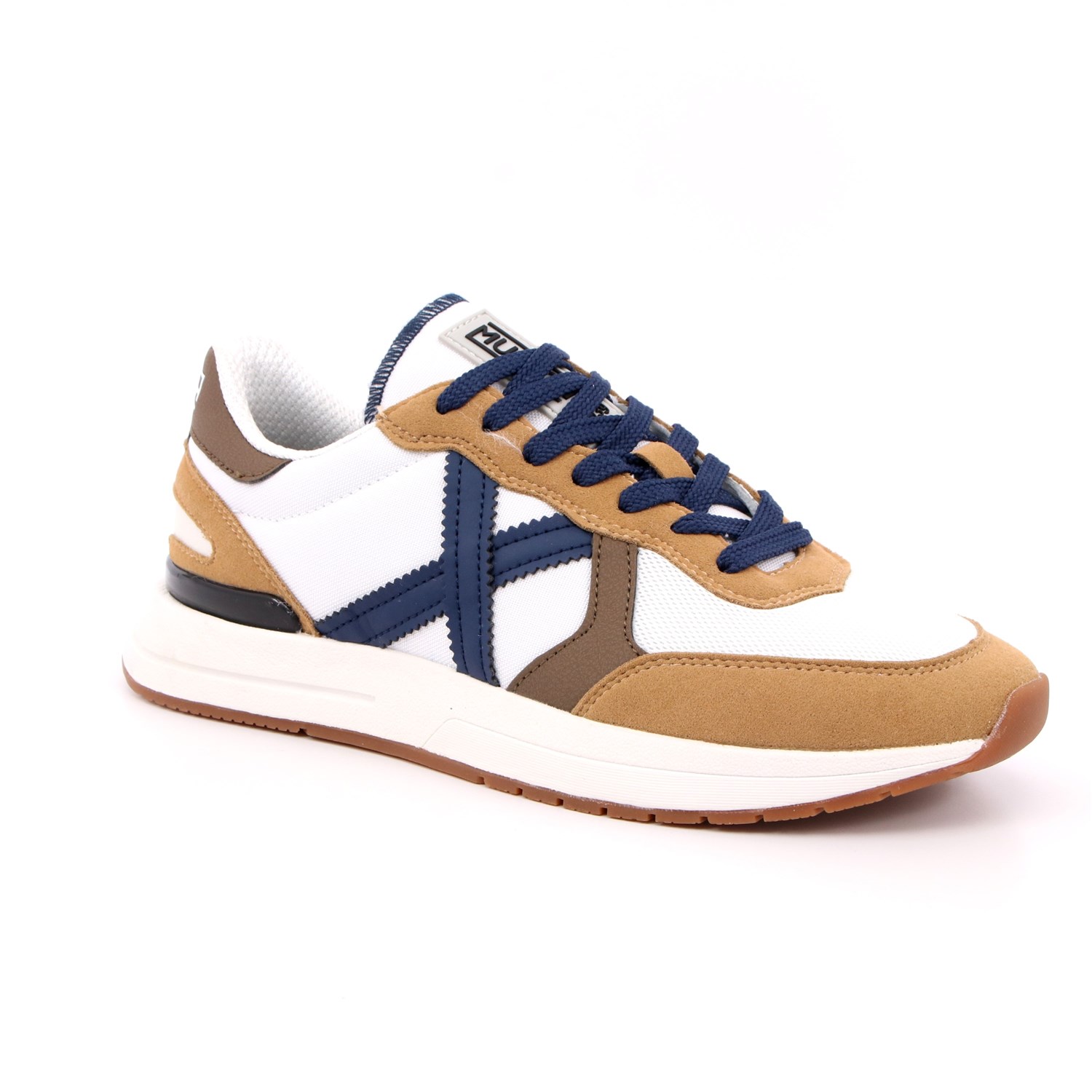 Scarpa Allacciata Munich Uomo Bianco Scarpa Allacciata Munich Uomo Bianco Scarpe 126 - 8904034