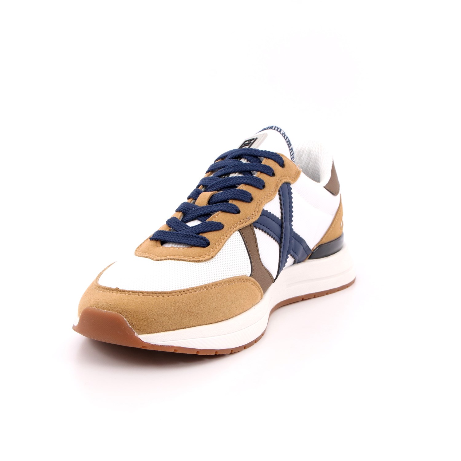 Scarpa Allacciata Munich Uomo Bianco Scarpa Allacciata Munich Uomo Bianco Scarpe 126 - 8904034