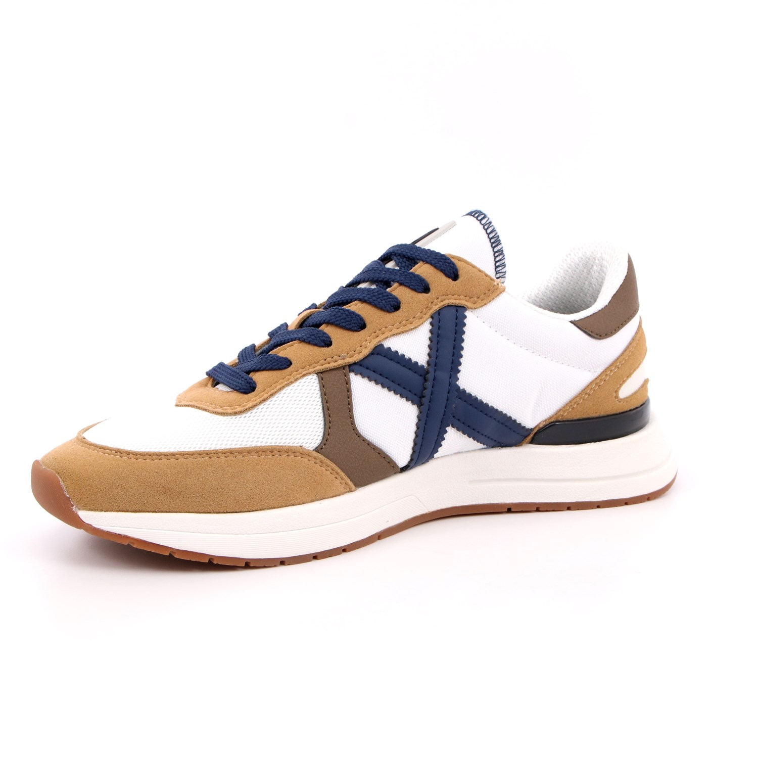 Scarpa Allacciata Munich Uomo Bianco Scarpa Allacciata Munich Uomo Bianco Scarpe 126 - 8904034