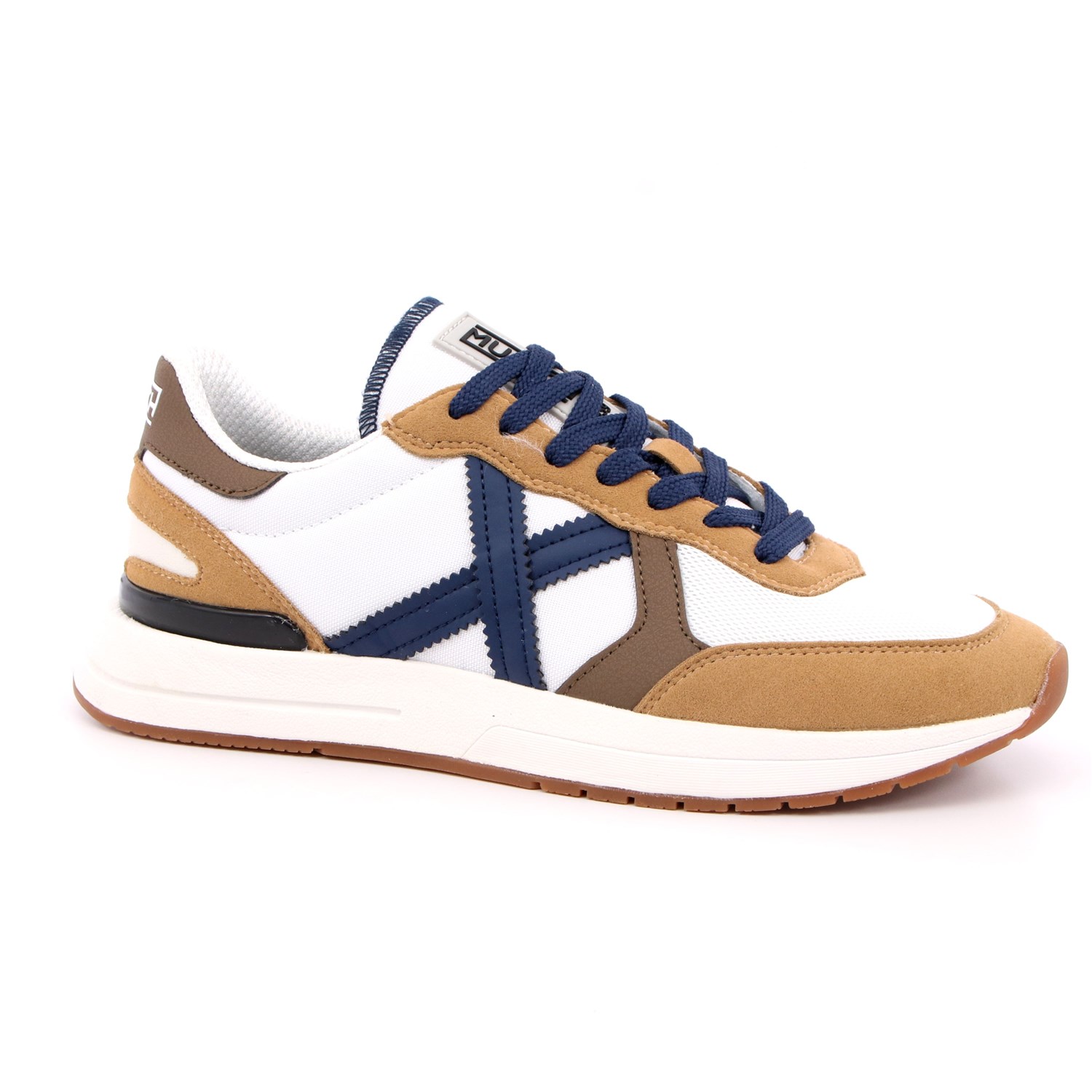 Scarpa Allacciata Munich Uomo Bianco Scarpa Allacciata Munich Uomo Bianco Scarpe 126 - 8904034