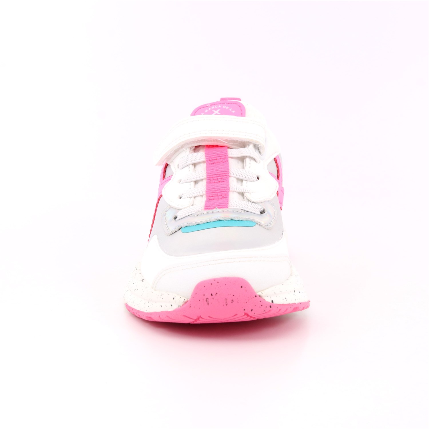 Scarpa Strappi + Elastico Munich Bambina Bianco Scarpa Strappi + Elastico Munich Bambina Bianco Scarpe 128 - 8890039