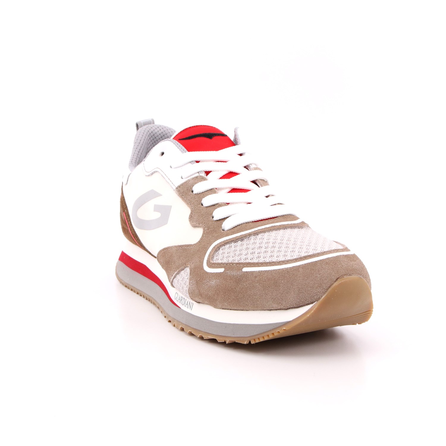 Scarpa Allacciata Guardiani Uomo Tortora Scarpa Allacciata Guardiani Uomo Tortora Scarpe 6 - AGM008828