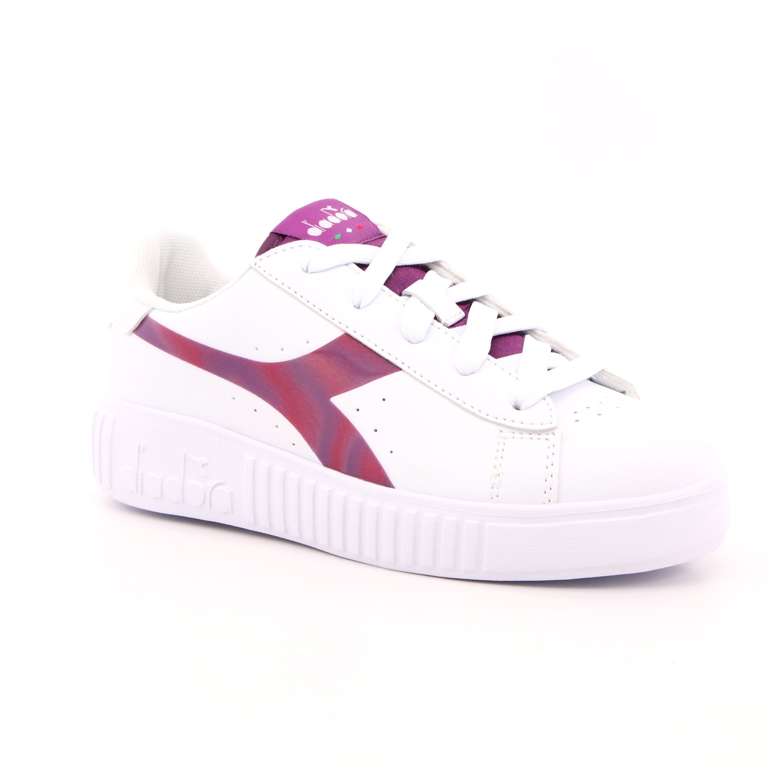 Scarpa Allacciata Diadora Bambina Bianco Scarpa Allacciata Diadora Bambina Bianco Scarpe 322 - 101.178345