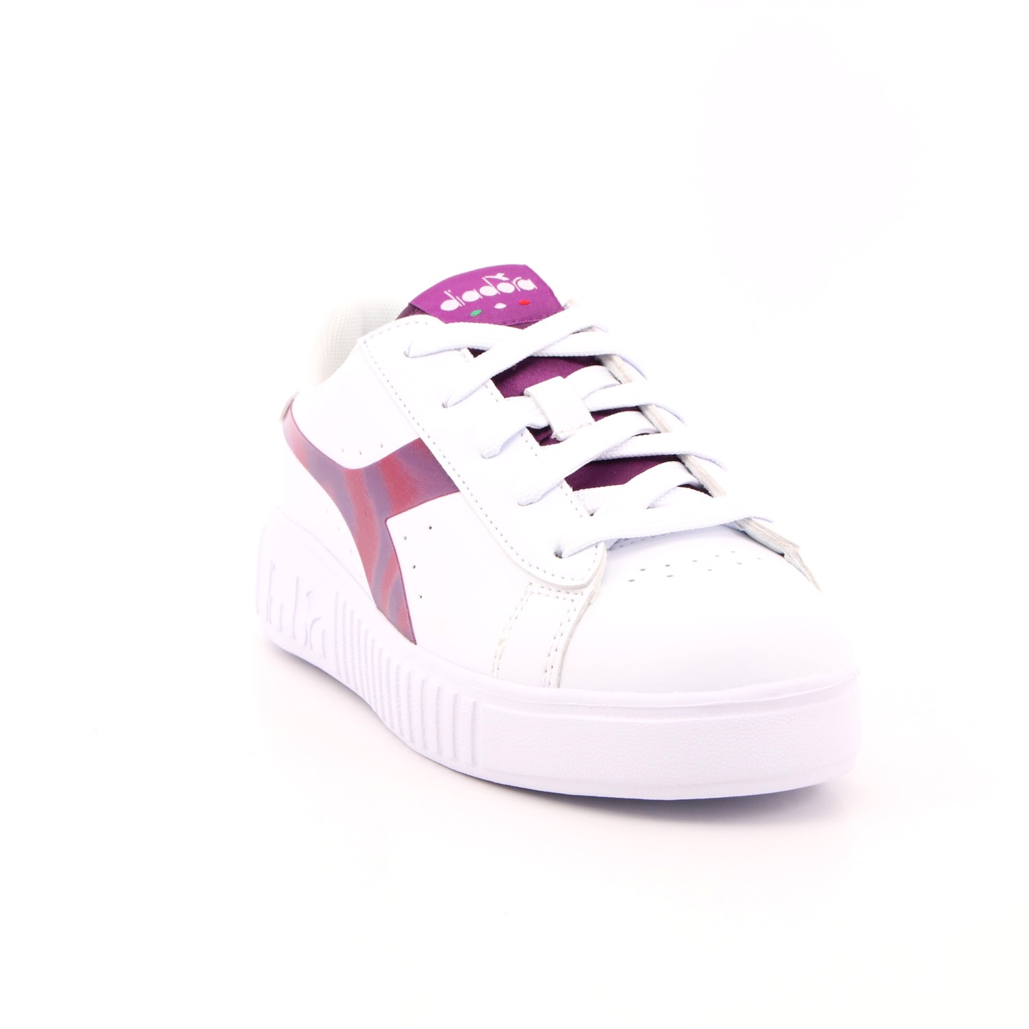 Scarpa Allacciata Diadora Bambina Bianco Scarpa Allacciata Diadora Bambina Bianco Scarpe 322 - 101.178345