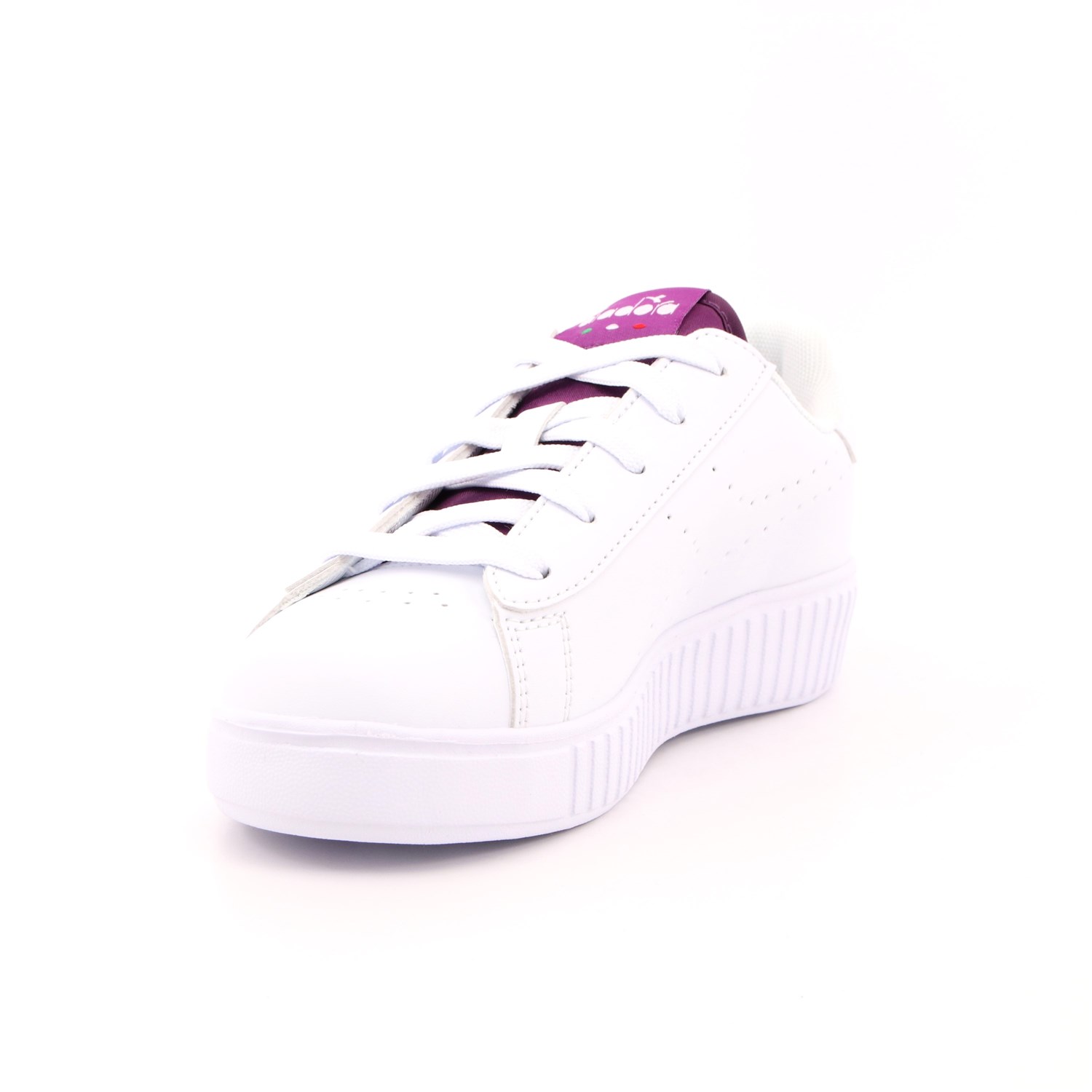 Scarpa Allacciata Diadora Bambina Bianco Scarpa Allacciata Diadora Bambina Bianco Scarpe 322 - 101.178345