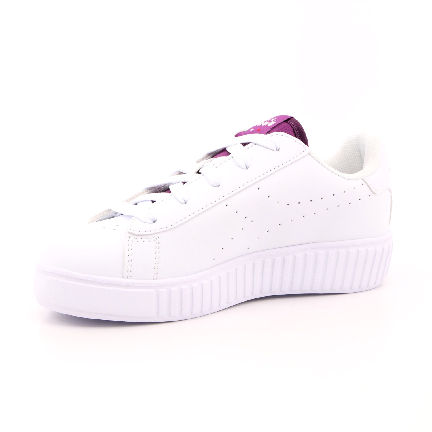 Scarpa Allacciata Diadora Bambina Bianco Scarpa Allacciata Diadora Bambina Bianco Scarpe 322 - 101.178345