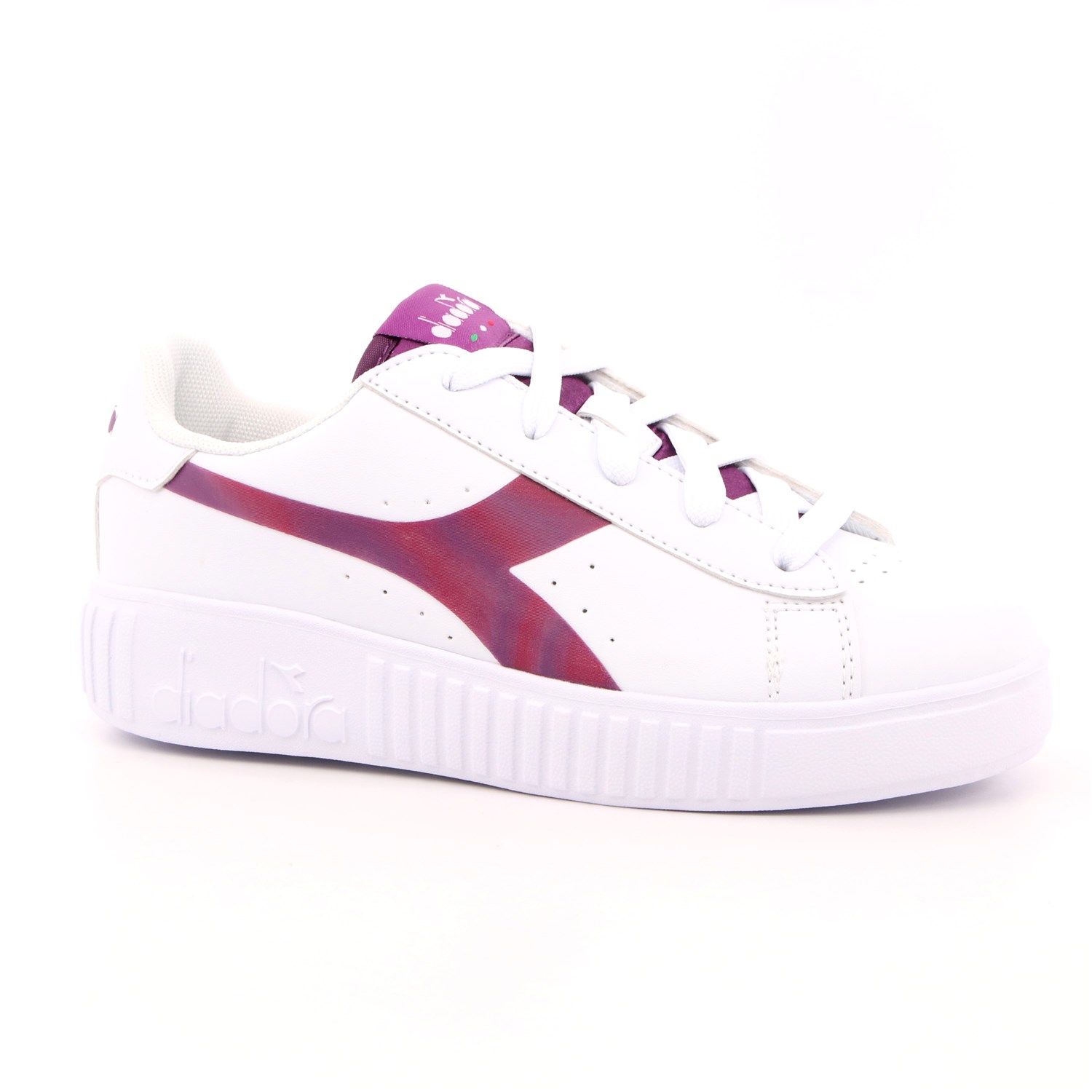 Scarpa Allacciata Diadora Bambina Bianco Scarpa Allacciata Diadora Bambina Bianco Scarpe 322 - 101.178345
