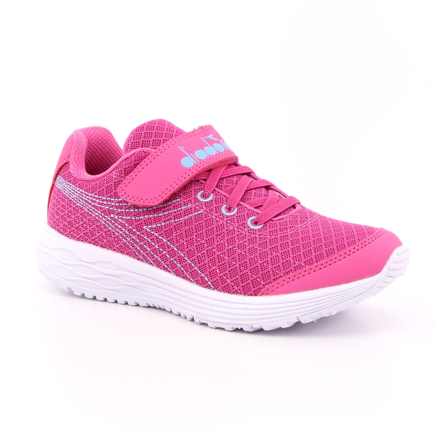 Scarpa Strappi + Elastico Diadora Bambina Rosa Scarpa Strappi + Elastico Diadora Bambina Rosa Scarpe 323 - 101.175606