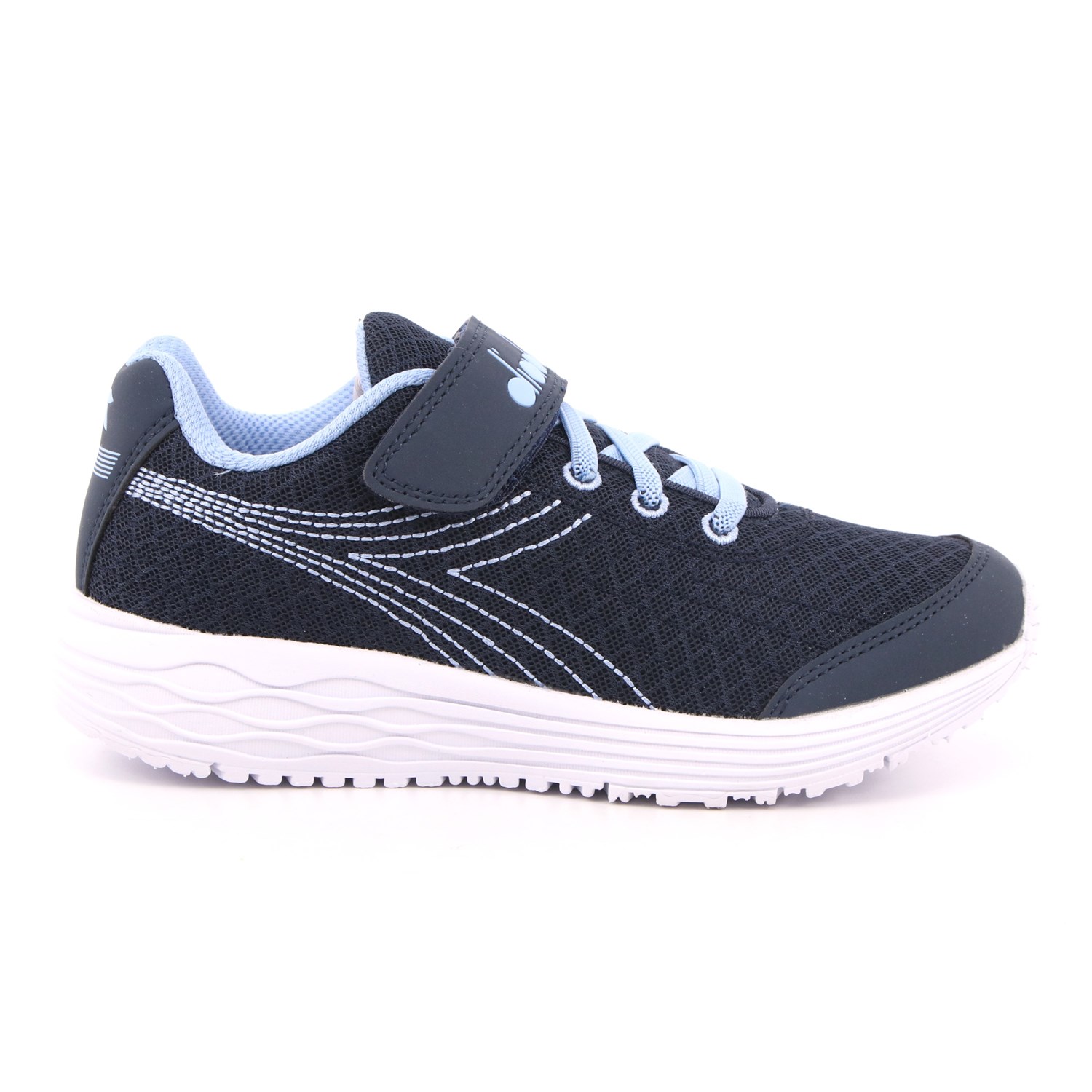 Scarpa Strappi + Elastico Diadora Bambino Blu Scarpa Strappi + Elastico Diadora Bambino Blu Scarpe 324 - 101.175606