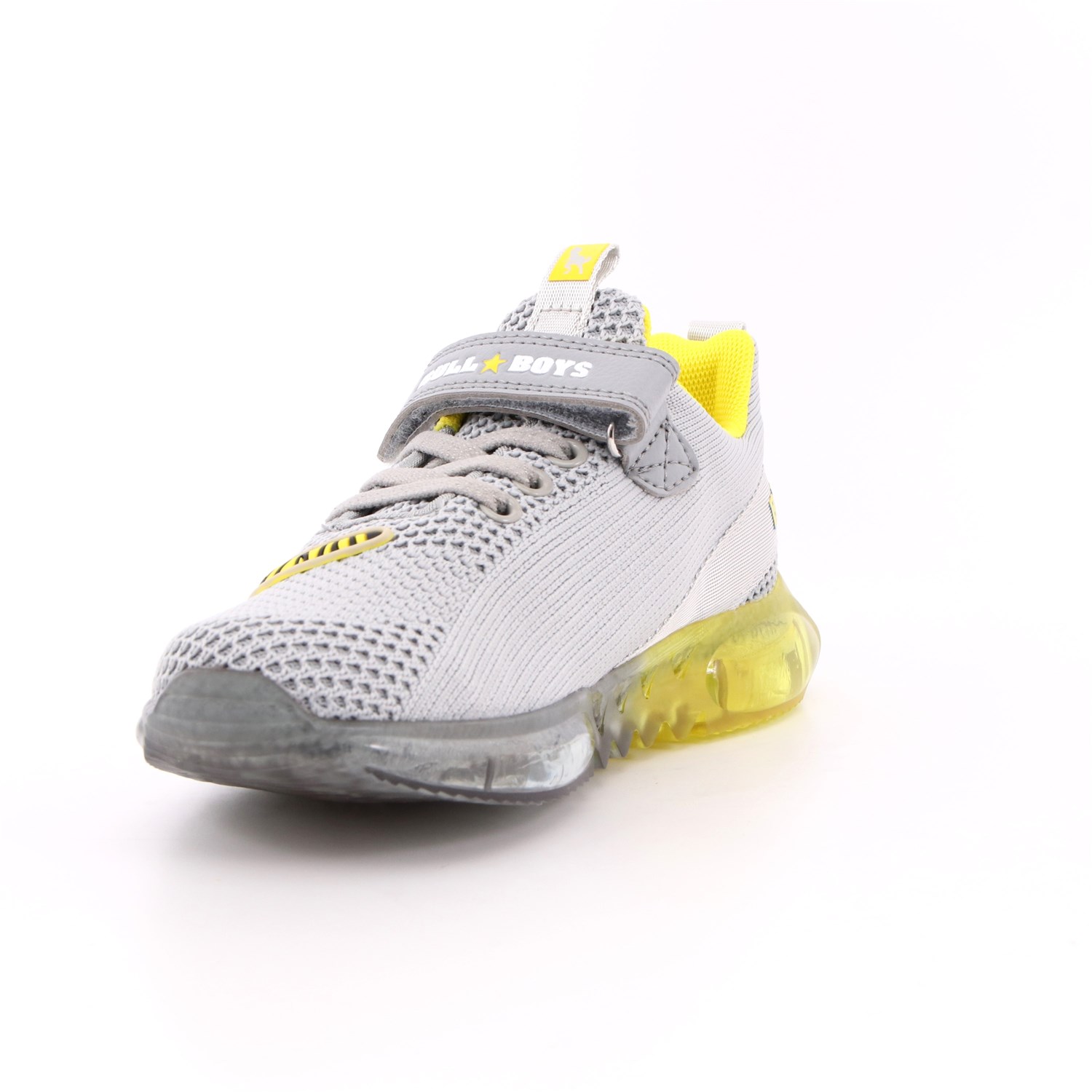 Scarpa Strappi + Elastico Bull Boys Bambino Grigio Scarpa Strappi + Elastico Bull Boys Bambino Grigio Scarpe 8 - BB2103