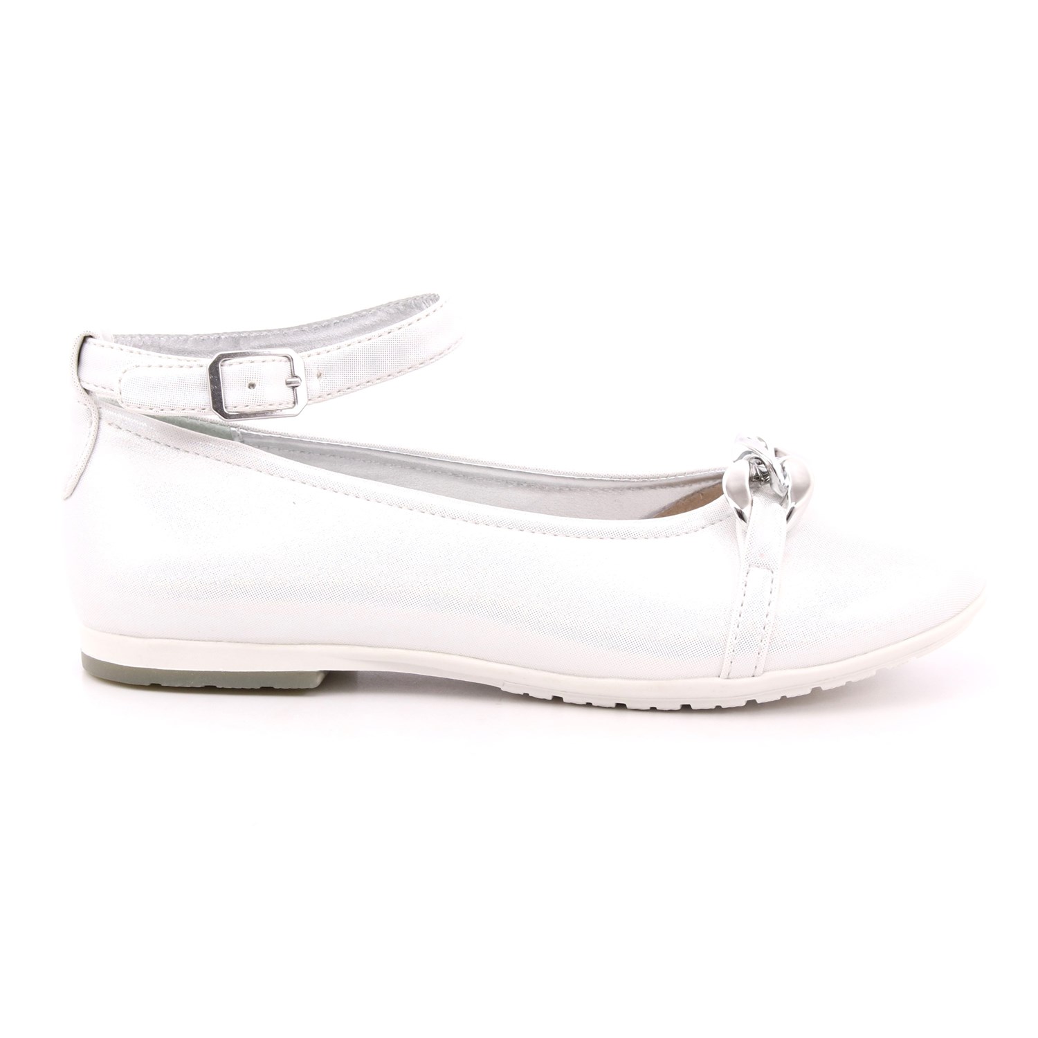 Ballerina Cerimonia Asso Bambina Bianco Ballerina Cerimonia Asso Bambina Bianco Scarpe 447 - AG13101C