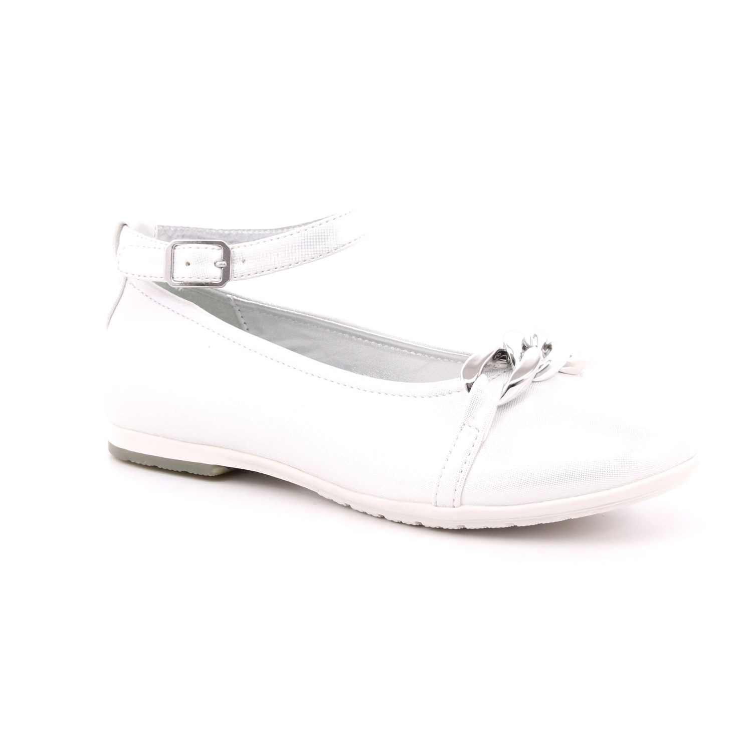 Ballerina Cerimonia Asso Bambina Bianco Ballerina Cerimonia Asso Bambina Bianco Scarpe 447 - AG13101C