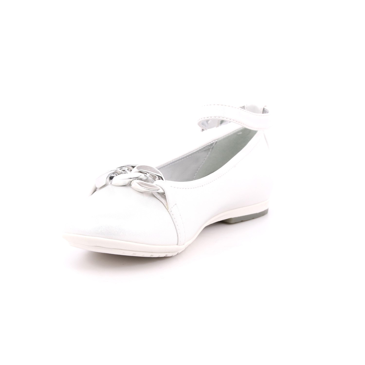 Ballerina Cerimonia Asso Bambina Bianco Ballerina Cerimonia Asso Bambina Bianco Scarpe 447 - AG13101C