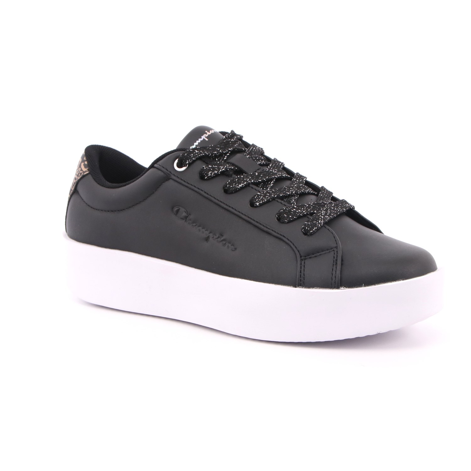 Scarpa Allacciata Champion Donna Nero Scarpa Allacciata Champion Donna Nero Scarpe 780 - S11314