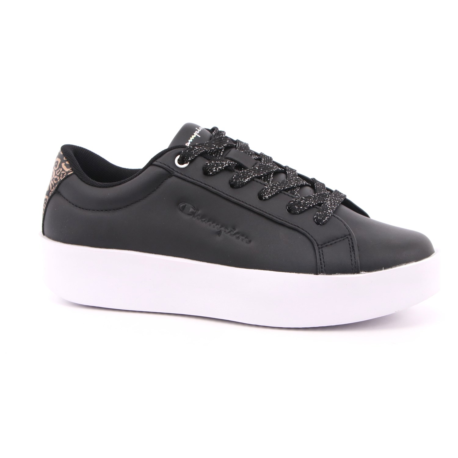 Scarpa Allacciata Champion Donna Nero Scarpa Allacciata Champion Donna Nero Scarpe 780 - S11314