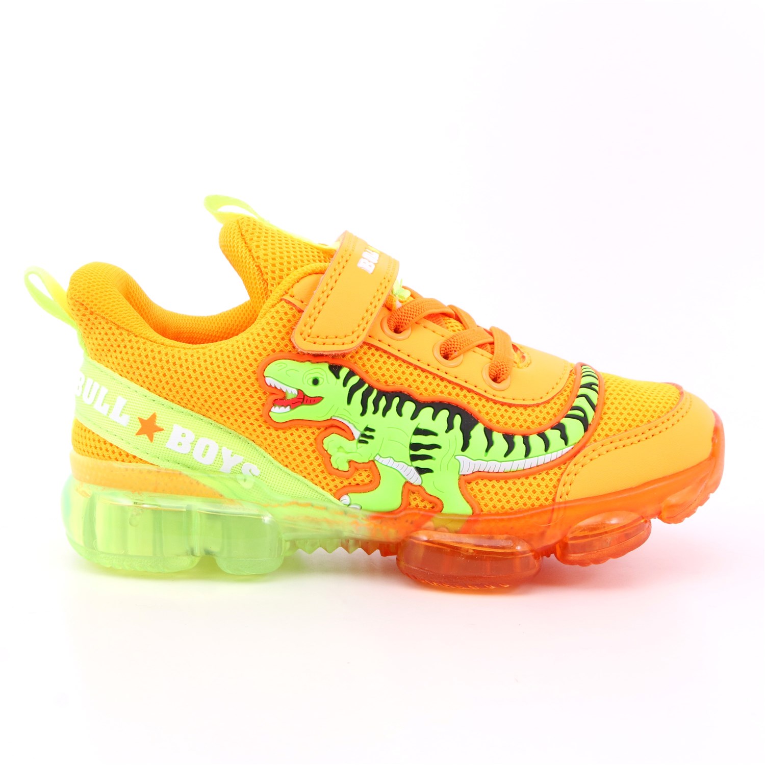 Scarpa Strappi + Elastico Bull Boys Bambino Arancione Scarpa Strappi + Elastico Bull Boys Bambino Arancione Scarpe 9 - BB2130
