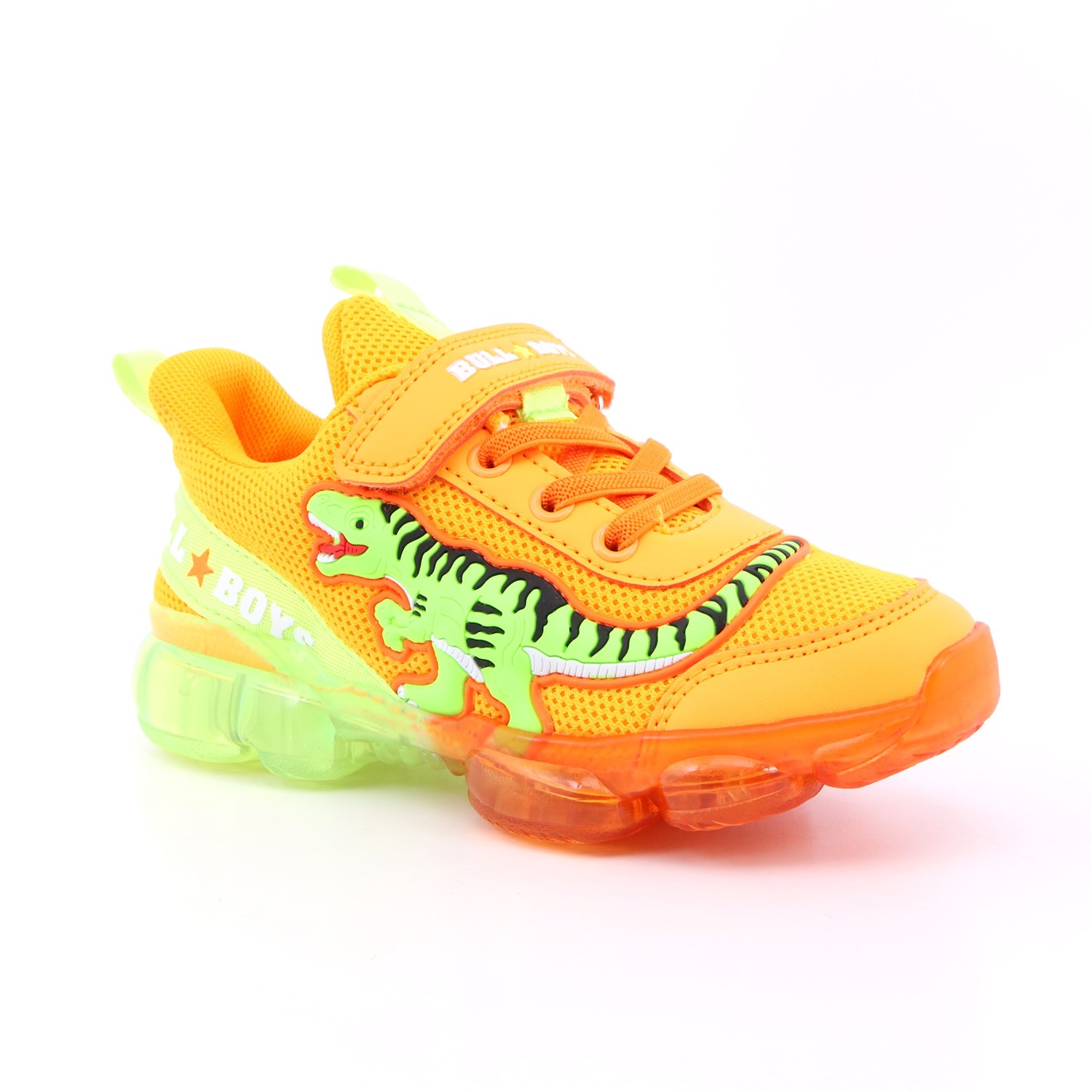 Scarpa Strappi + Elastico Bull Boys Bambino Arancione Scarpa Strappi + Elastico Bull Boys Bambino Arancione Scarpe 9 - BB2130