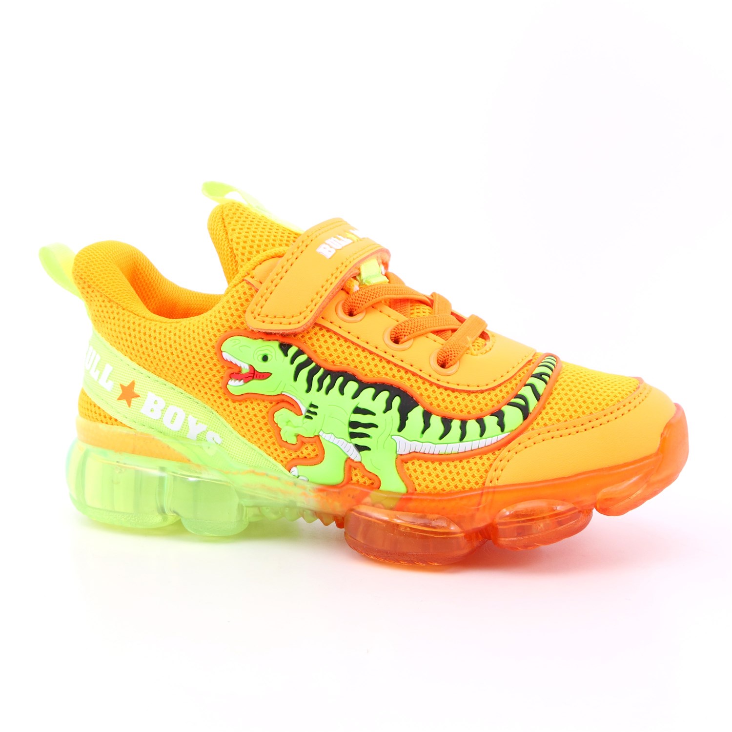 Scarpa Strappi + Elastico Bull Boys Bambino Arancione Scarpa Strappi + Elastico Bull Boys Bambino Arancione Scarpe 9 - BB2130