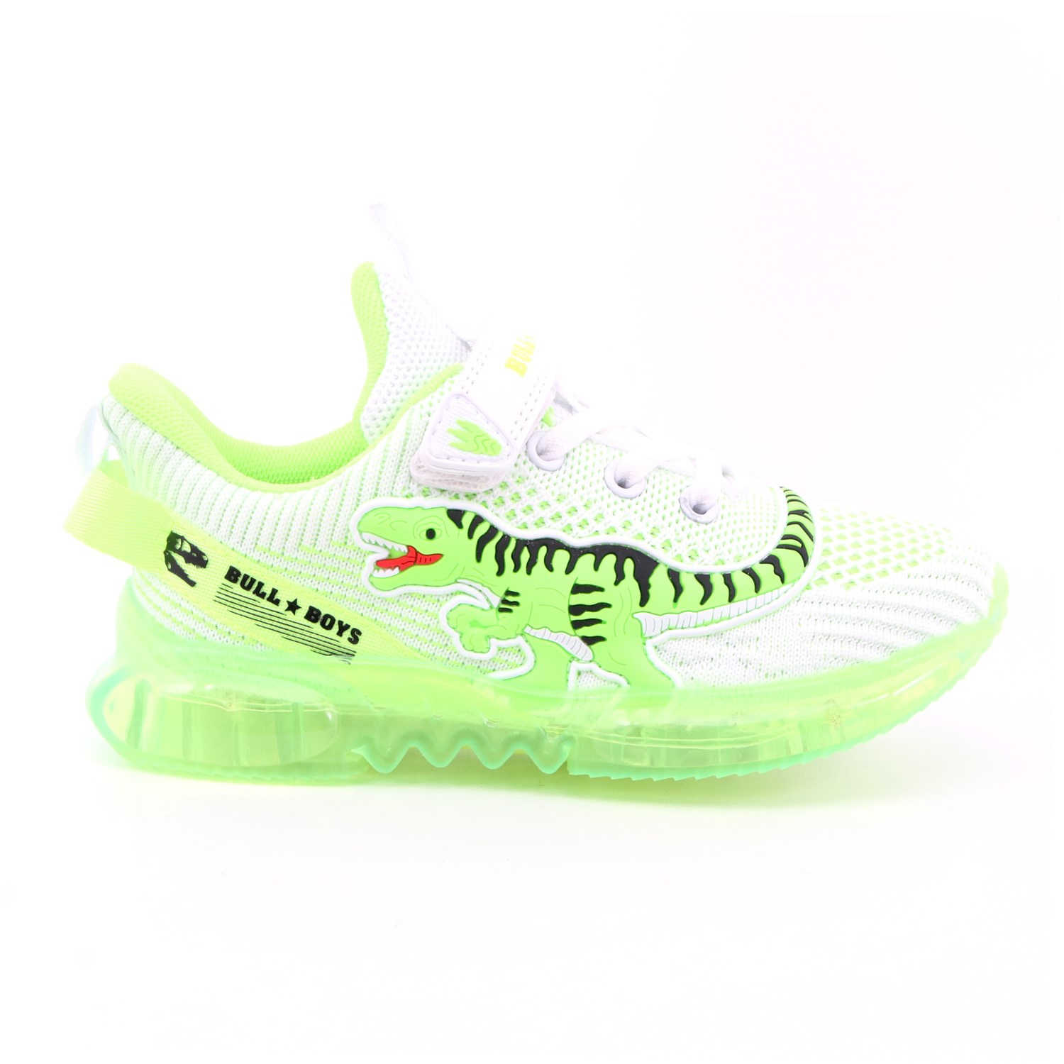 Scarpa Strappi + Elastico Bull Boys Bambino Bianco Scarpa Strappi + Elastico Bull Boys Bambino Bianco Scarpe 11 - BB2100