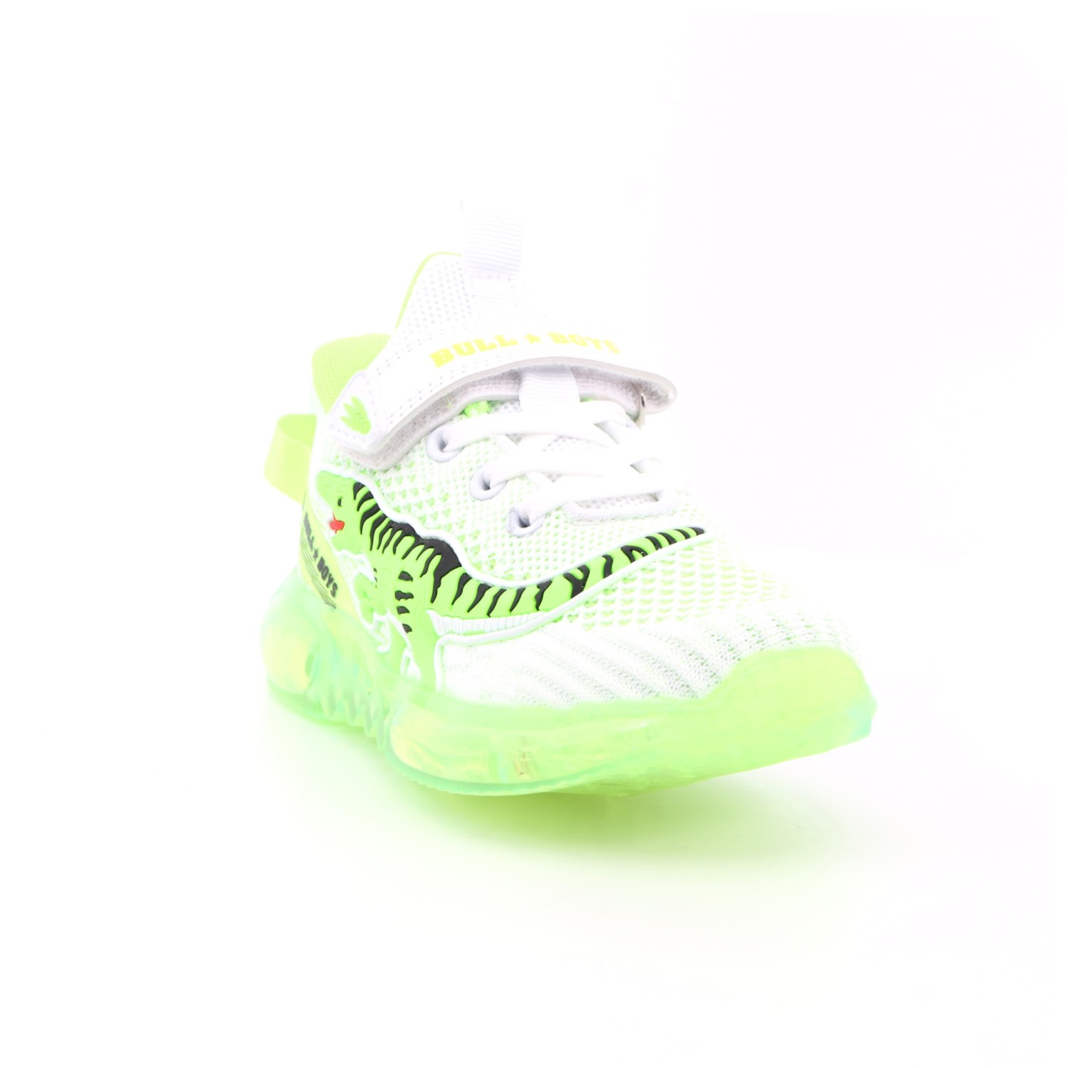 Scarpa Strappi + Elastico Bull Boys Bambino Bianco Scarpa Strappi + Elastico Bull Boys Bambino Bianco Scarpe 11 - BB2100