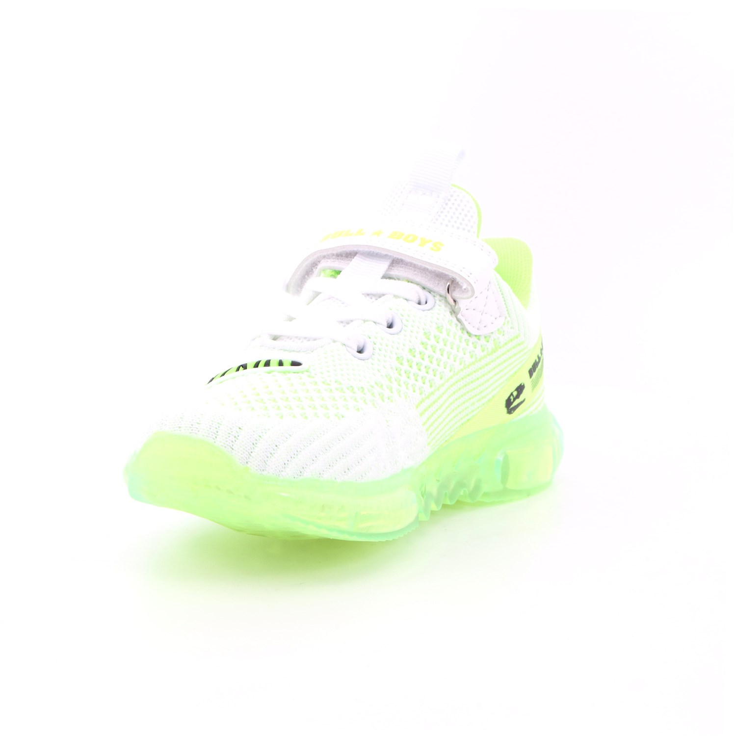 Scarpa Strappi + Elastico Bull Boys Bambino Bianco Scarpa Strappi + Elastico Bull Boys Bambino Bianco Scarpe 11 - BB2100