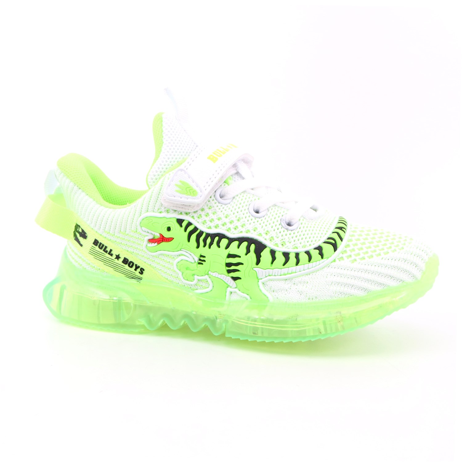 Scarpa Strappi + Elastico Bull Boys Bambino Bianco Scarpa Strappi + Elastico Bull Boys Bambino Bianco Scarpe 11 - BB2100