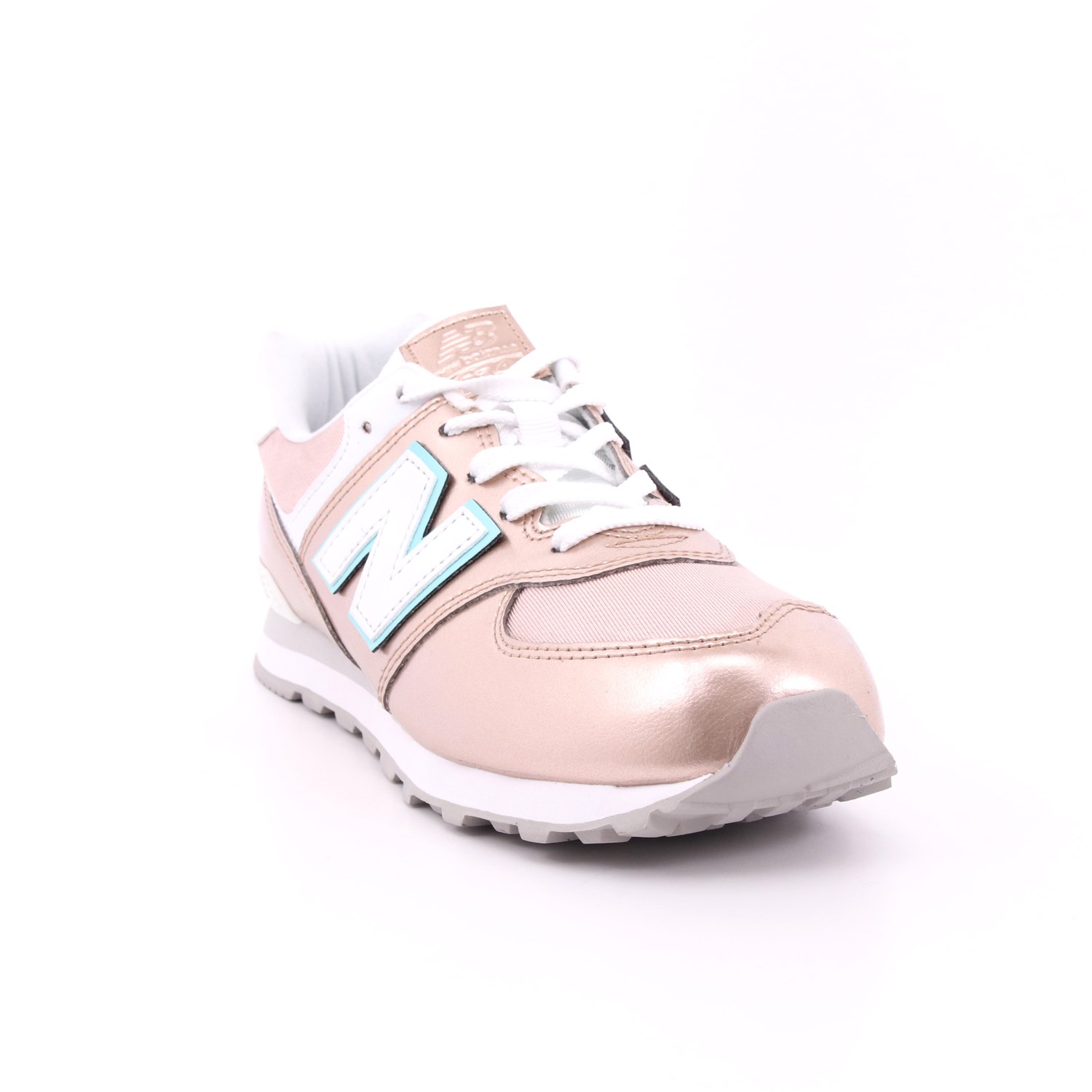 Scarpa Allacciata New Balance Bambina Platino Scarpa Allacciata New Balance Bambina Platino Scarpe 291 - GC574LE1