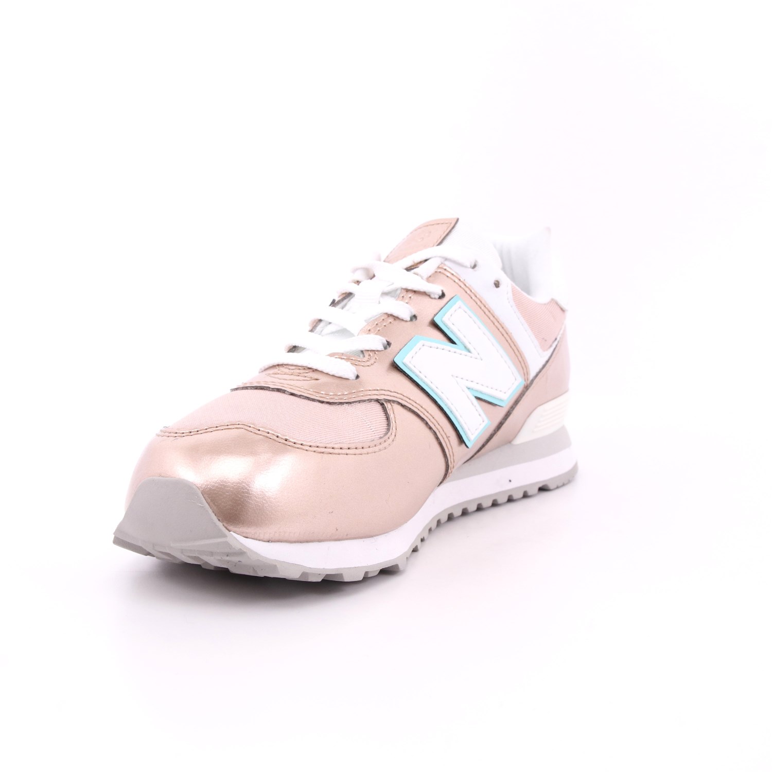 Scarpa Allacciata New Balance Bambina Platino Scarpa Allacciata New Balance Bambina Platino Scarpe 291 - GC574LE1