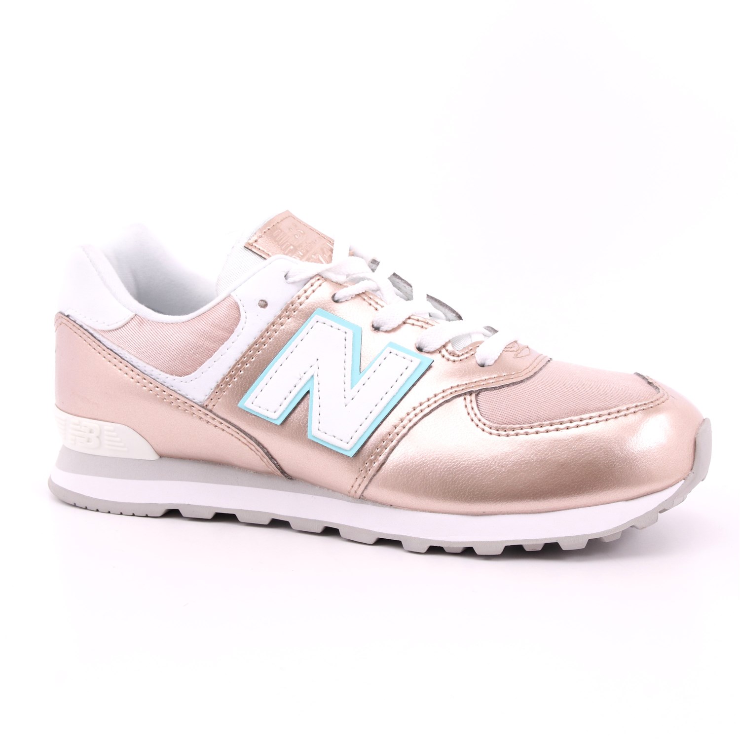 Scarpa Allacciata New Balance Bambina Platino Scarpa Allacciata New Balance Bambina Platino Scarpe 291 - GC574LE1