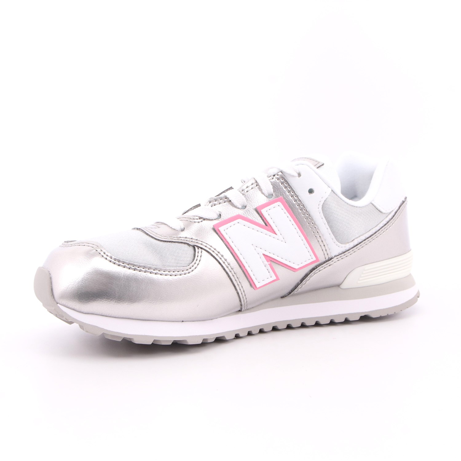 Scarpa Allacciata New Balance Bambina Argento Scarpa Allacciata New Balance Bambina Argento Scarpe 292 - GC574LF1