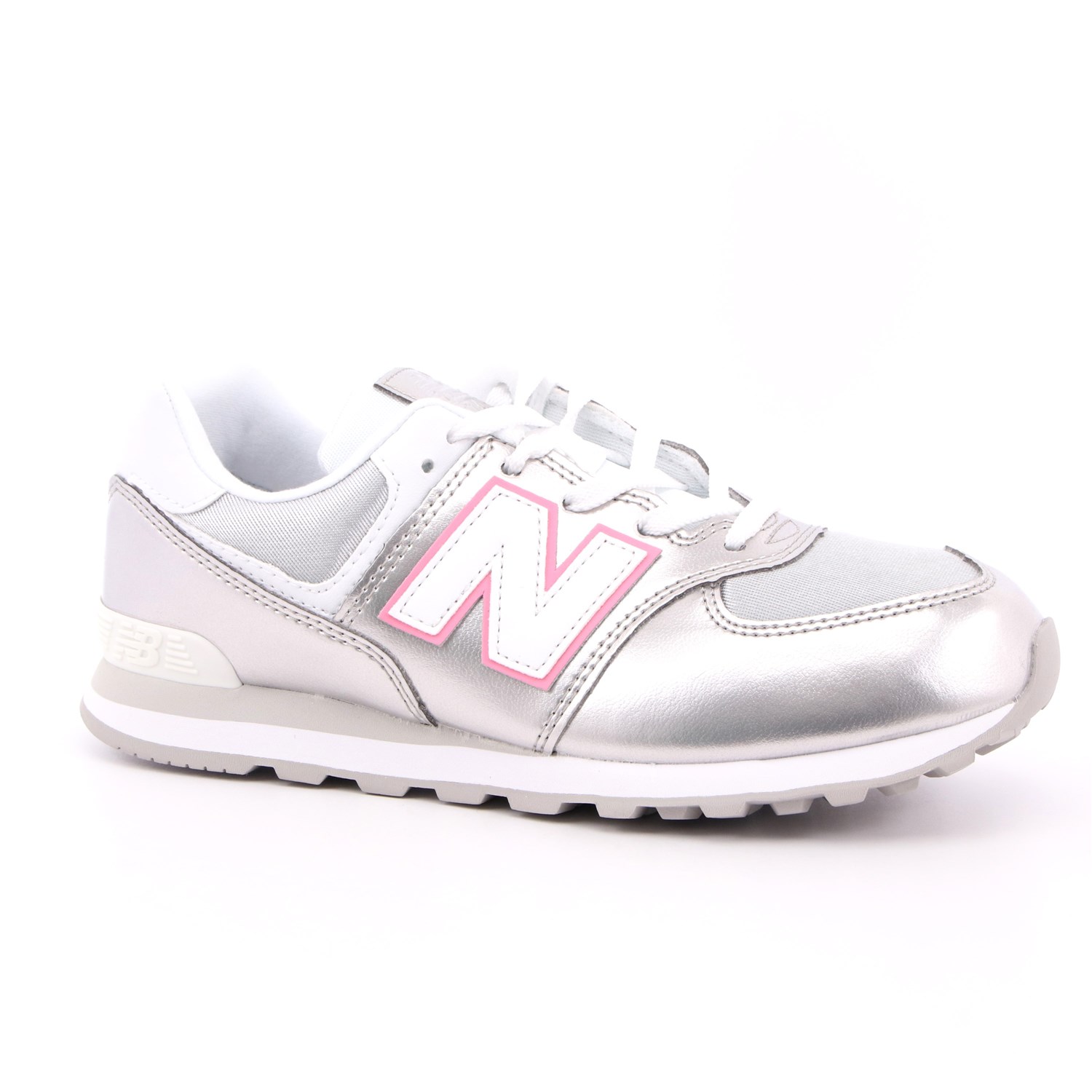 Scarpa Allacciata New Balance Bambina Argento Scarpa Allacciata New Balance Bambina Argento Scarpe 292 - GC574LF1