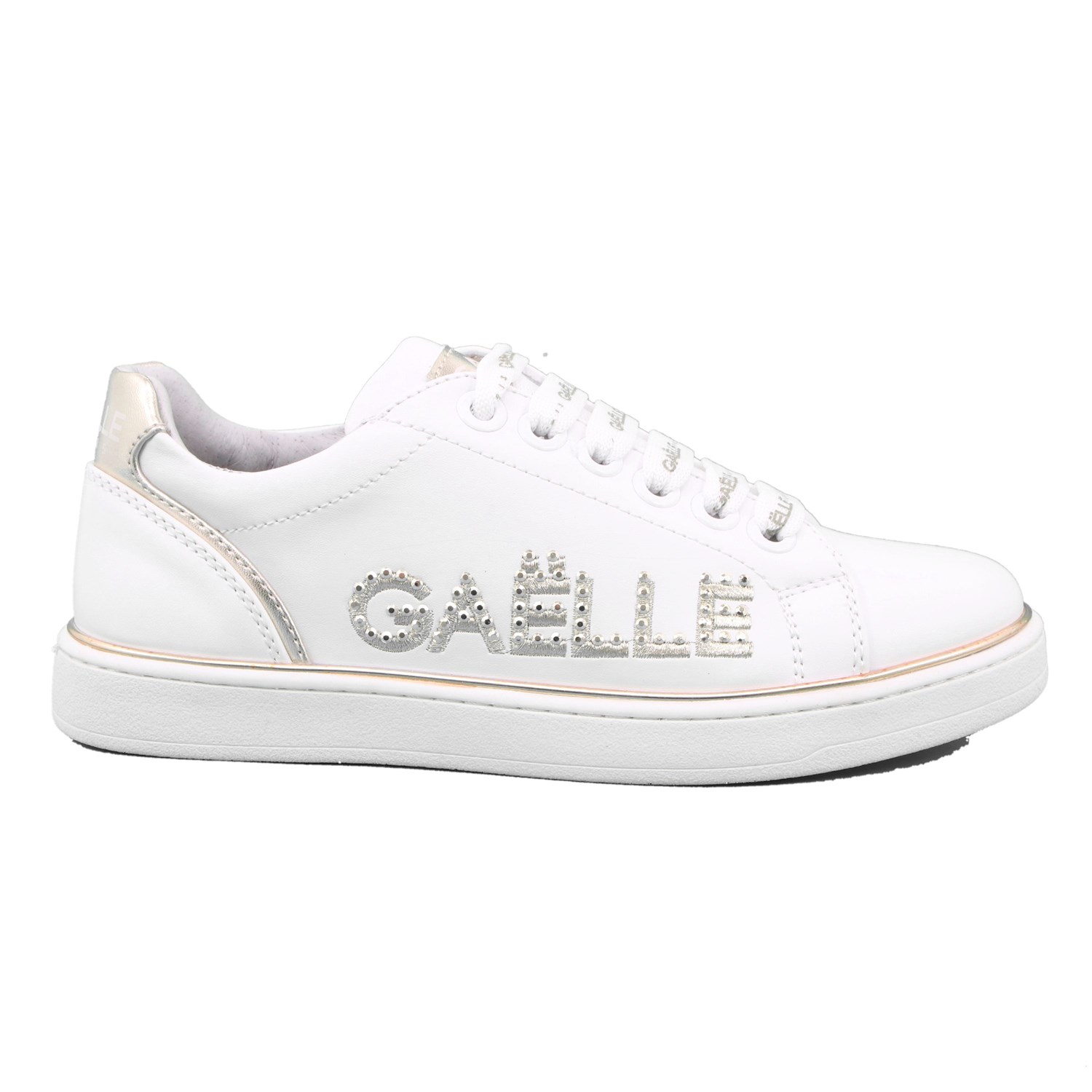 Scarpa Allacciata Gaelle Bambina Bianco Scarpa Allacciata Gaelle Bambina Bianco Scarpe 22 - G-1320B