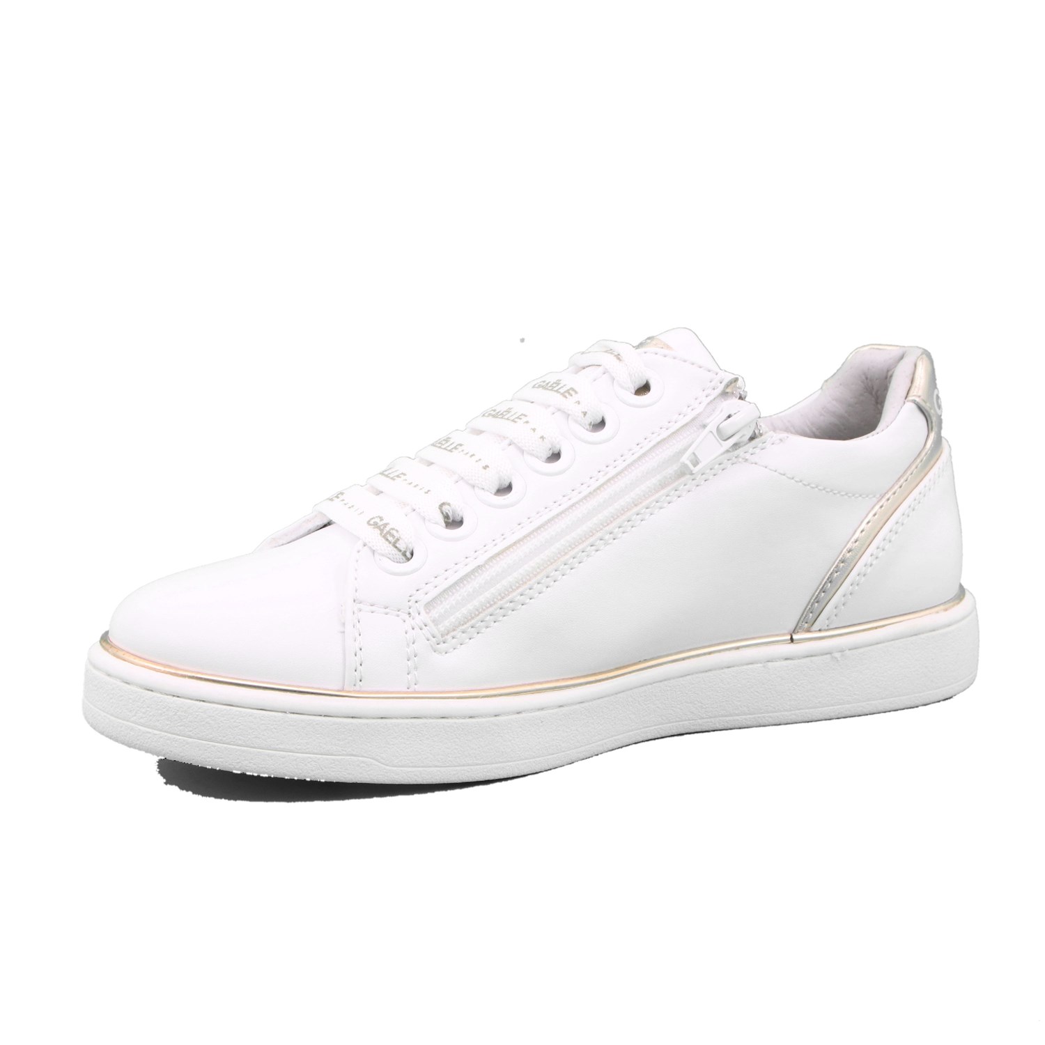 Scarpa Allacciata Gaelle Bambina Bianco Scarpa Allacciata Gaelle Bambina Bianco Scarpe 22 - G-1320B