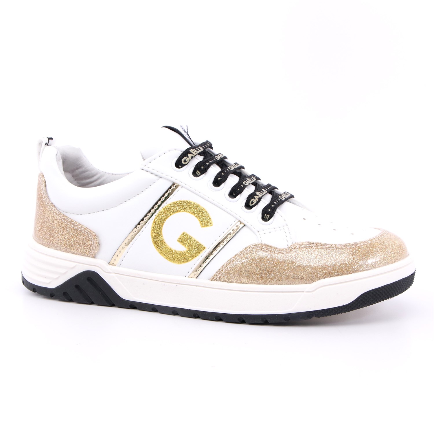 Scarpa Allacciata Gaelle Bambina Bianco Scarpa Allacciata Gaelle Bambina Bianco Scarpe 23 - G-1382B