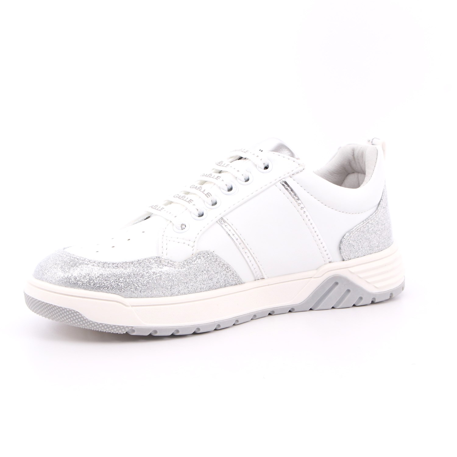 Scarpa Allacciata Gaelle Bambina Bianco Scarpa Allacciata Gaelle Bambina Bianco Scarpe 24 - G-1382A
