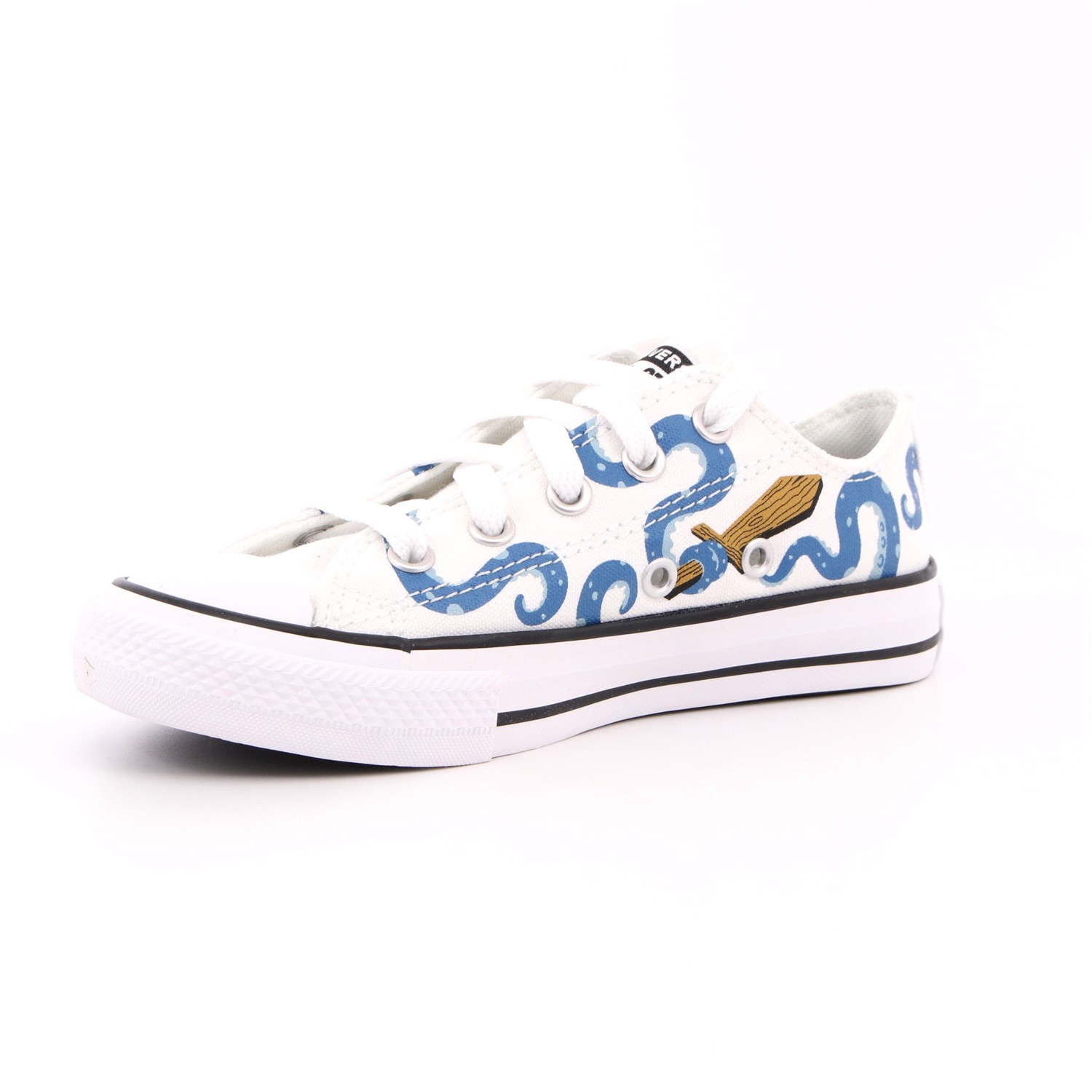 Scarpa Allacciata Converse Bambino Bianco Scarpa Allacciata Converse Bambino Bianco Scarpe 423 - 372730C